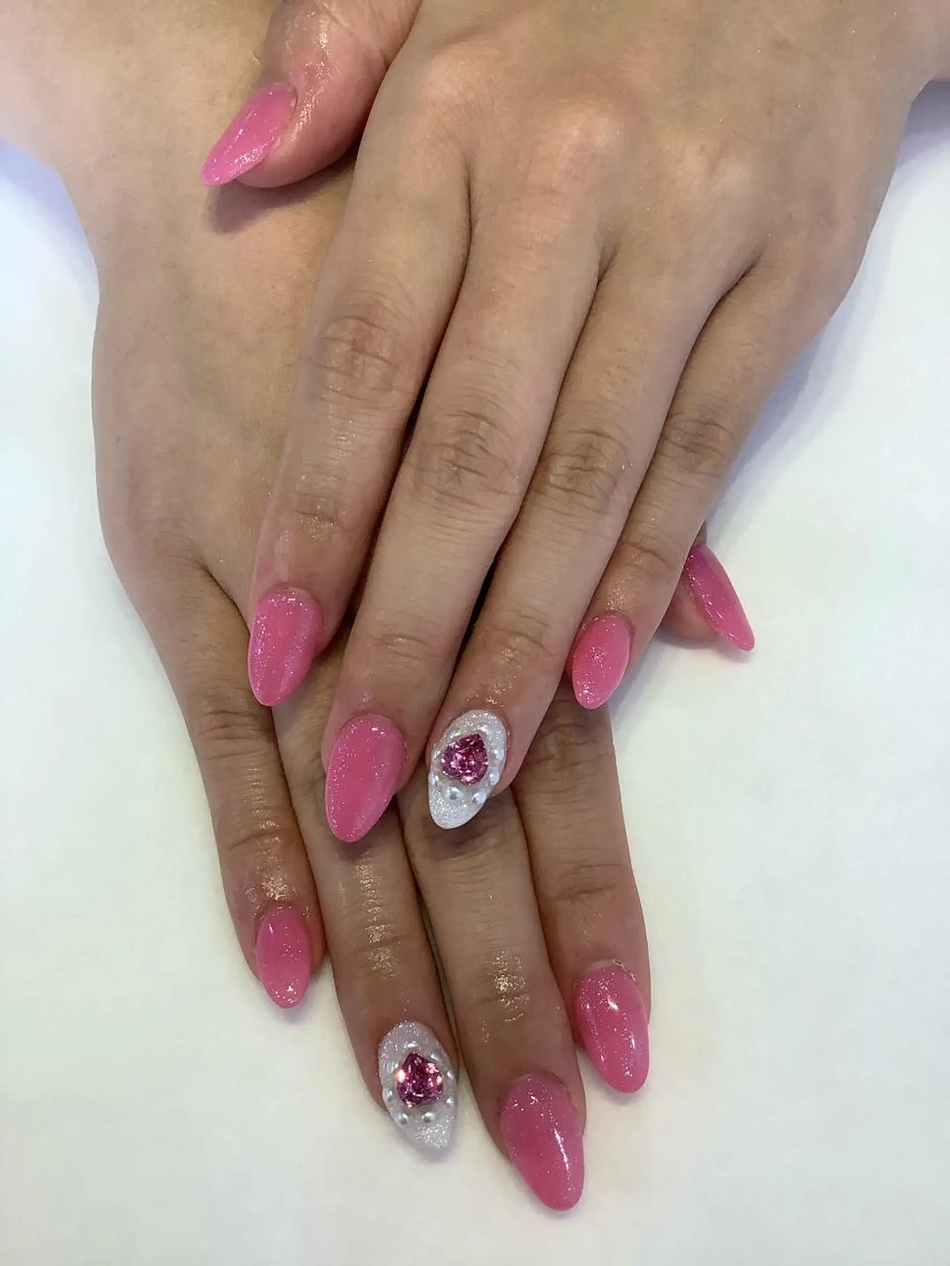 ネイル 💎🐰 saki. m 🐰💎のネイルデザイン