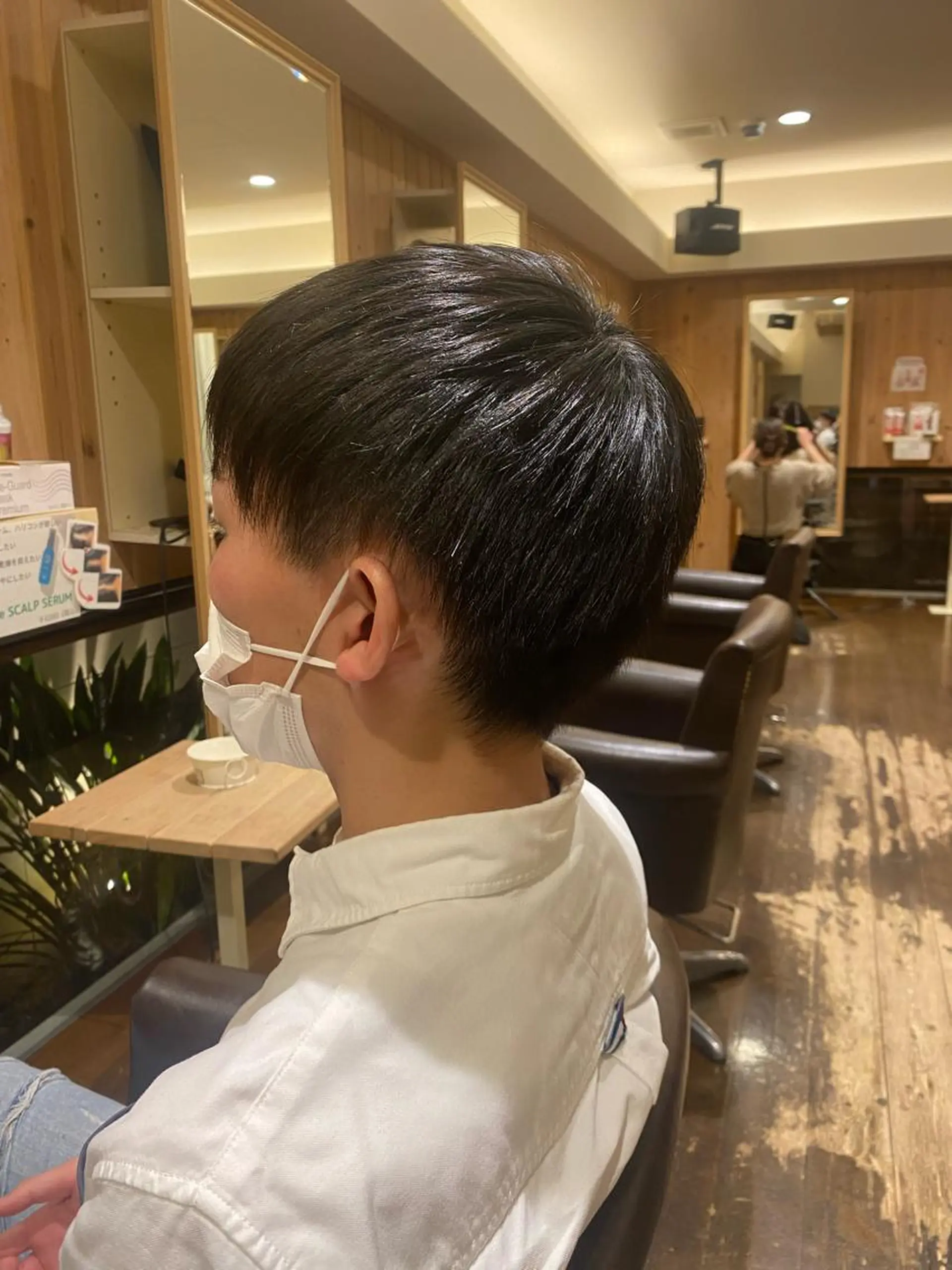 メンズ AIRFLOW WITH THE GARDEN所属・横野 朱音のヘアスタイル