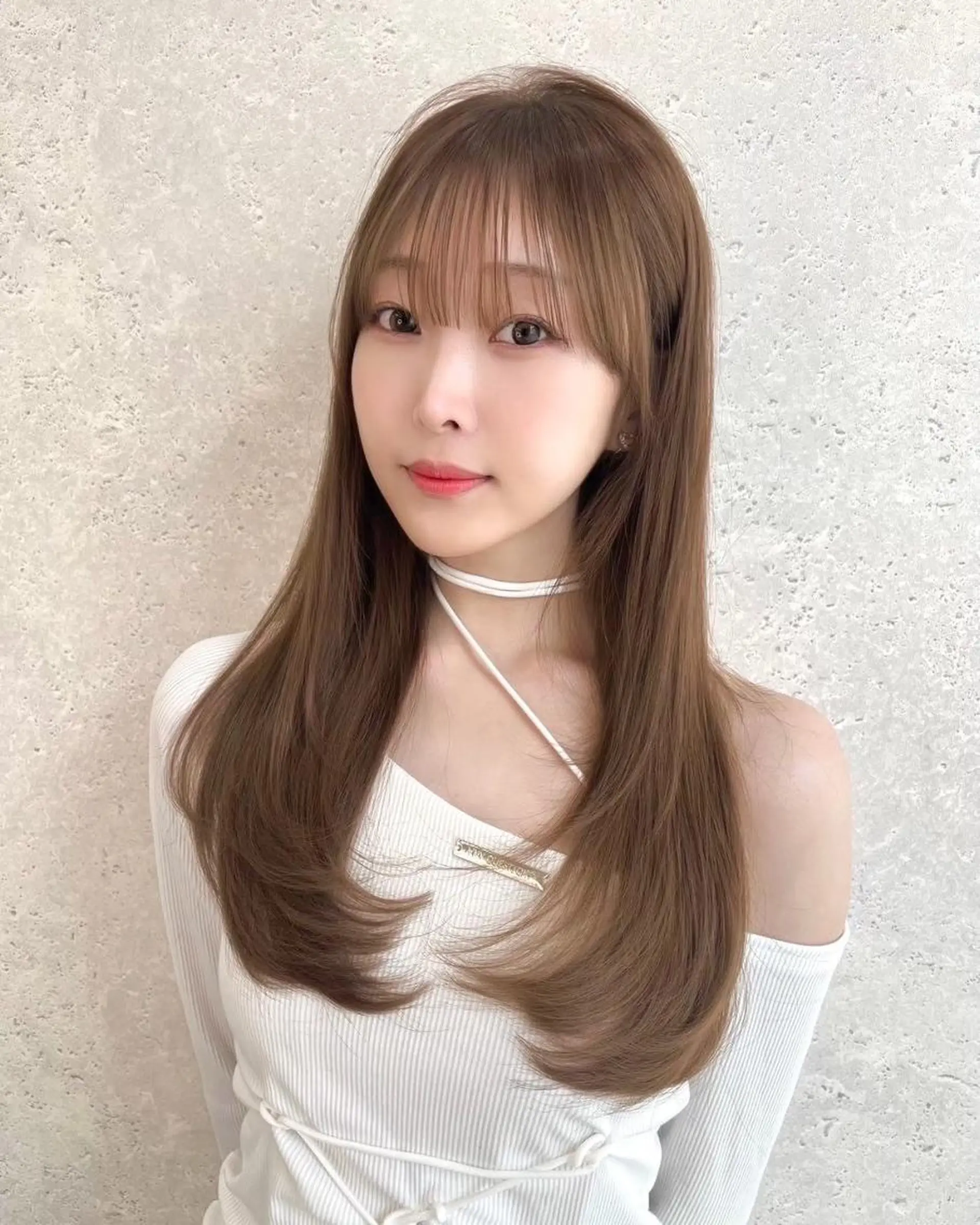 カラー 赤み消し透明感☘️ トレンドカラー☘️のヘアスタイル