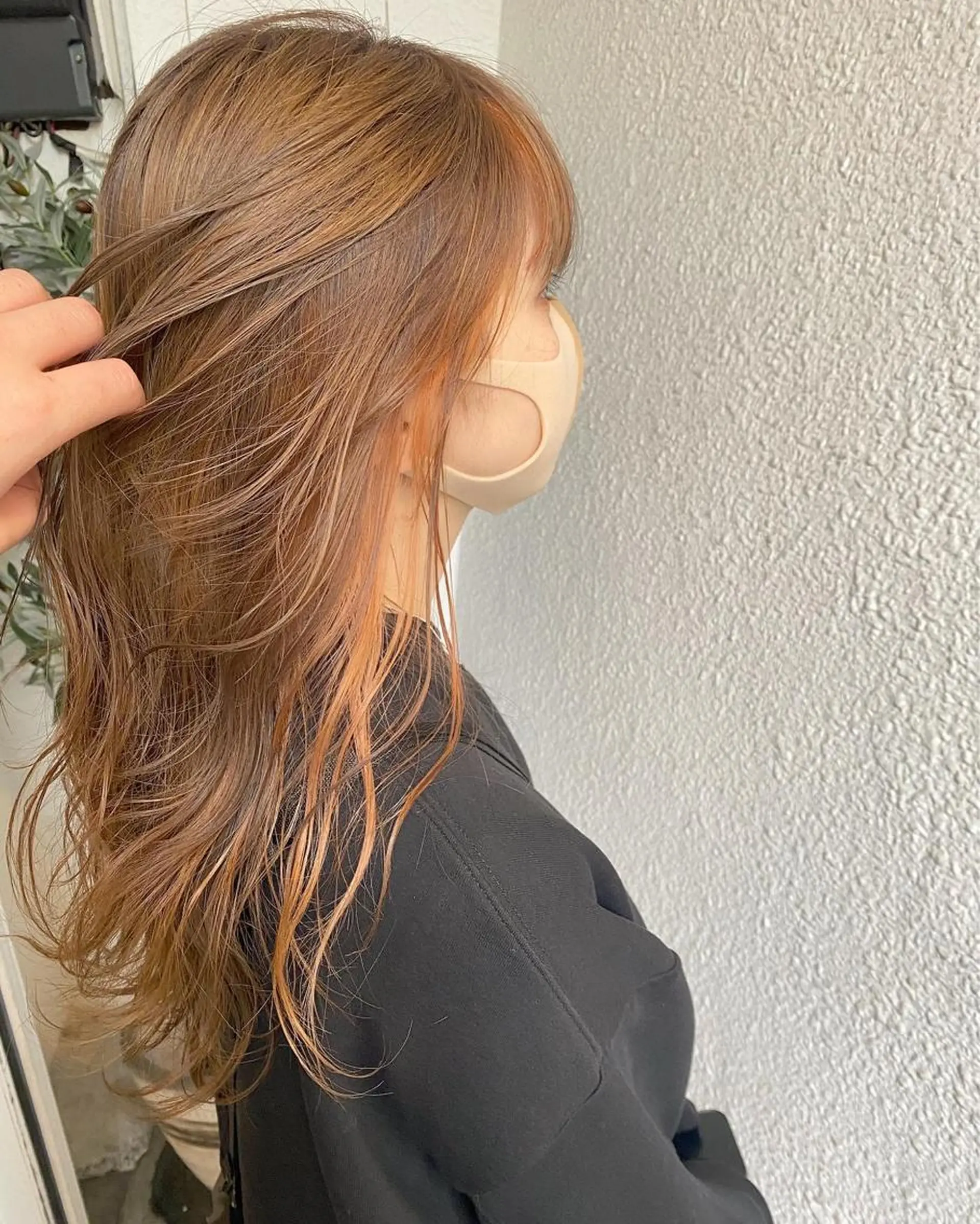 ロング ヘアカラー トリートメント 小顔ショート/ボブ/ 川口京佑のヘアスタイル