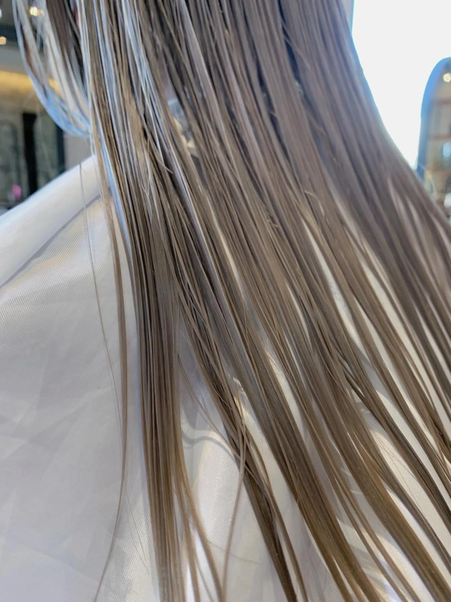 ロング カラー ブリーチなし透明感 艶🌟YOSHIKIのヘアスタイル