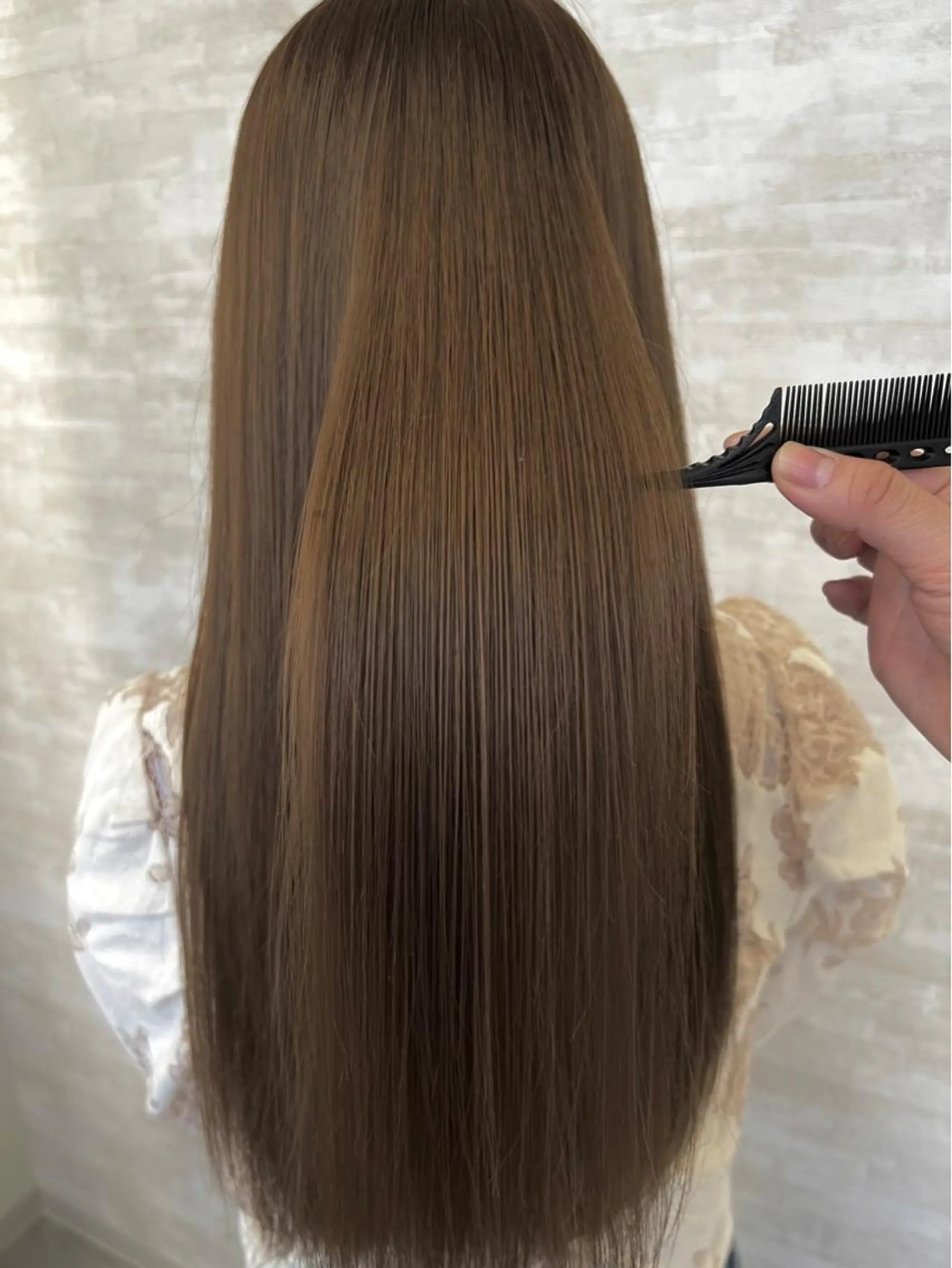 ロング 髪質改善 トリートメント 髪質改善&ヘアケア 永山若奈のヘアスタイル