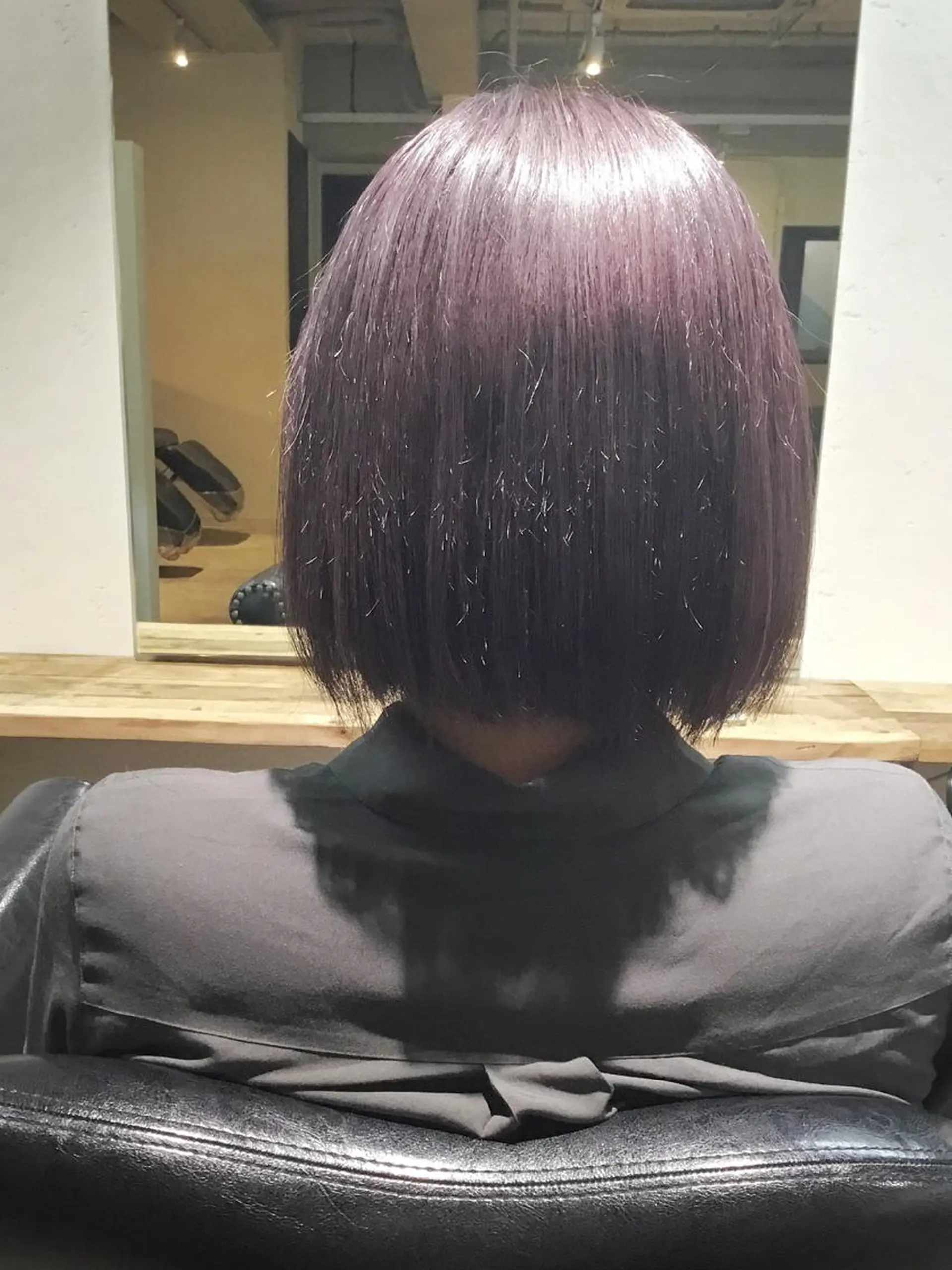 ミディアム カラー ヘアカラー トリートメント 下北沢 soiのヘアスタイル