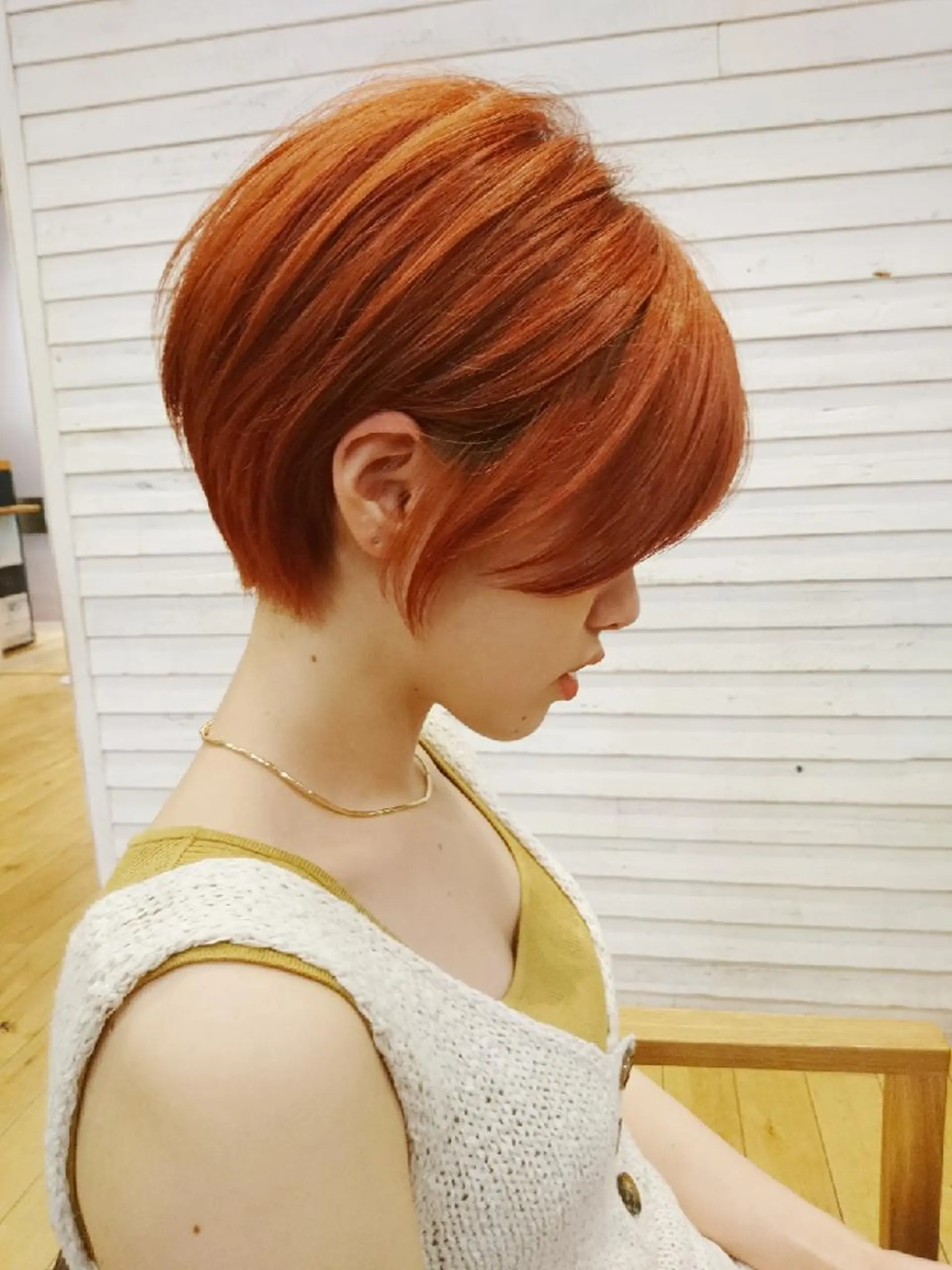 ショート カラー youres hair はなれ店所属・髪質改善🌸縮毛矯正 専門家💖後藤のヘアスタイル