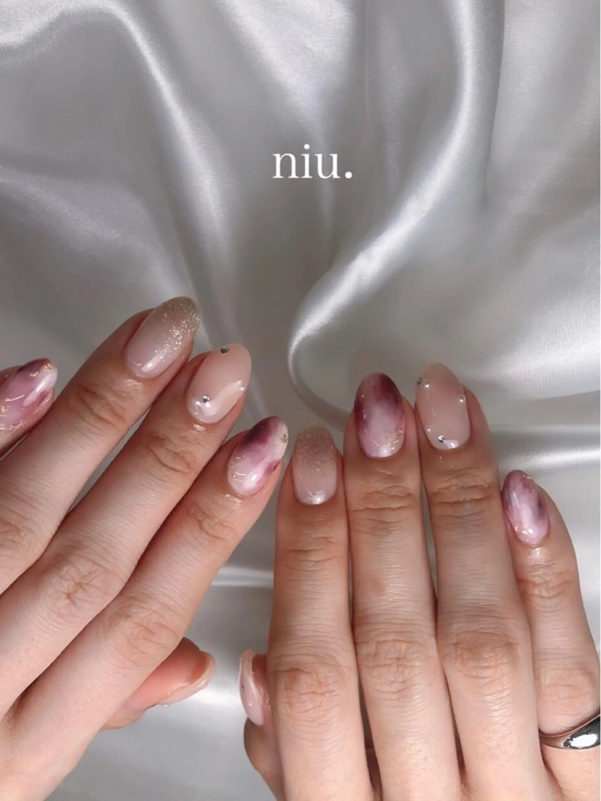 ミディアム niu.所属・nail salon niuのネイルデザイン