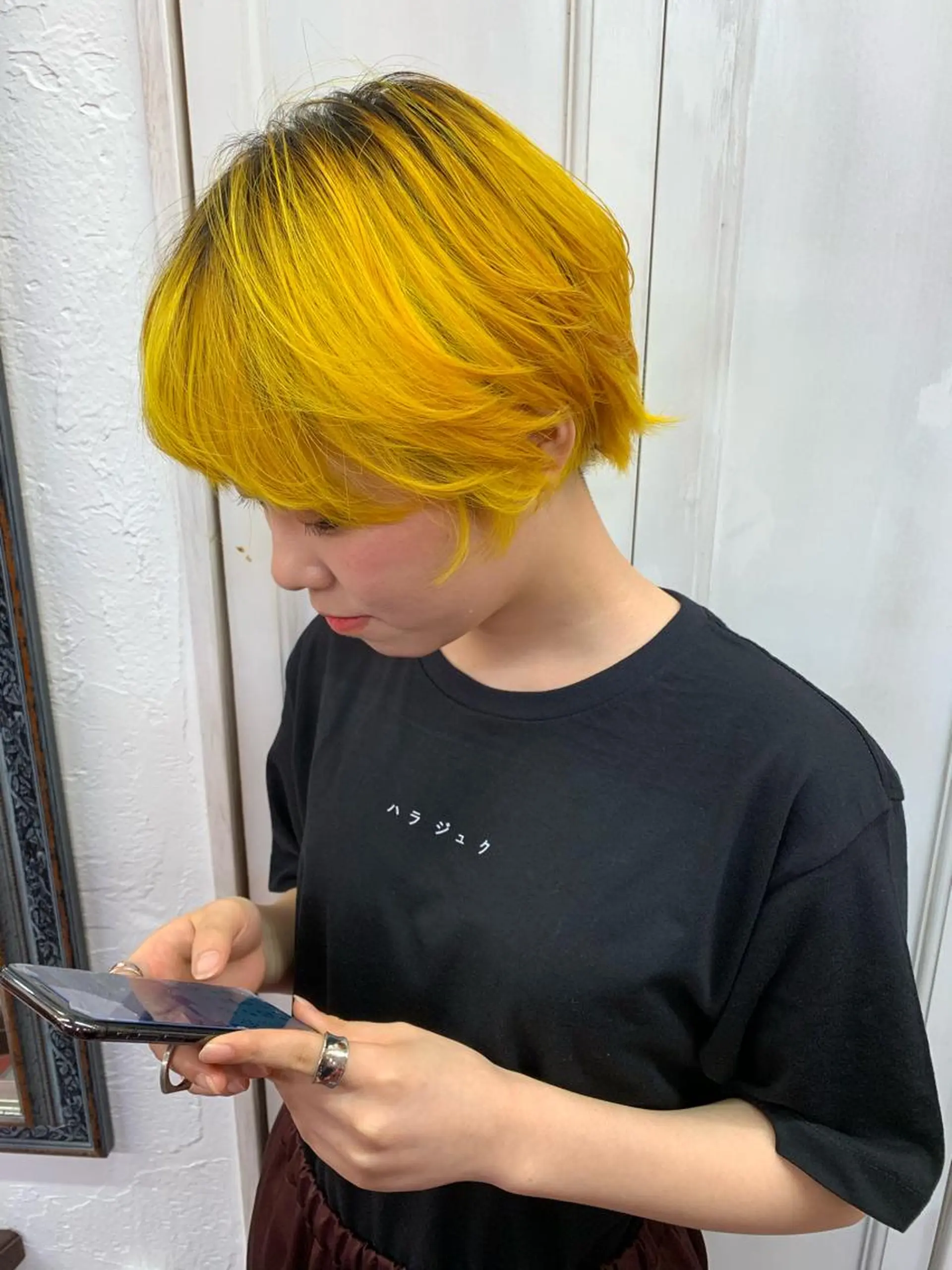 ショート カラー ピンクベージュ/新潟 万代/高橋桃葉🍑のヘアスタイル