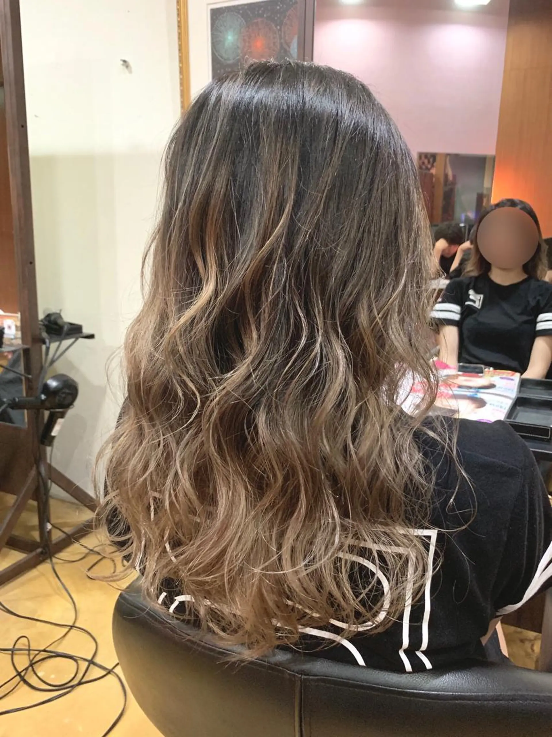 セミロング カラー 韓国レイヤーカット★ 小林大樹のヘアスタイル