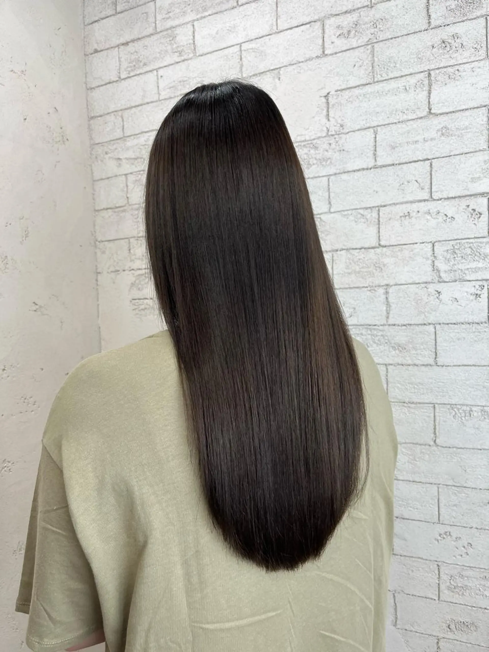 ロング カラー 🪽髪質改善ストレー ト🤍美羽🤍のヘアスタイル