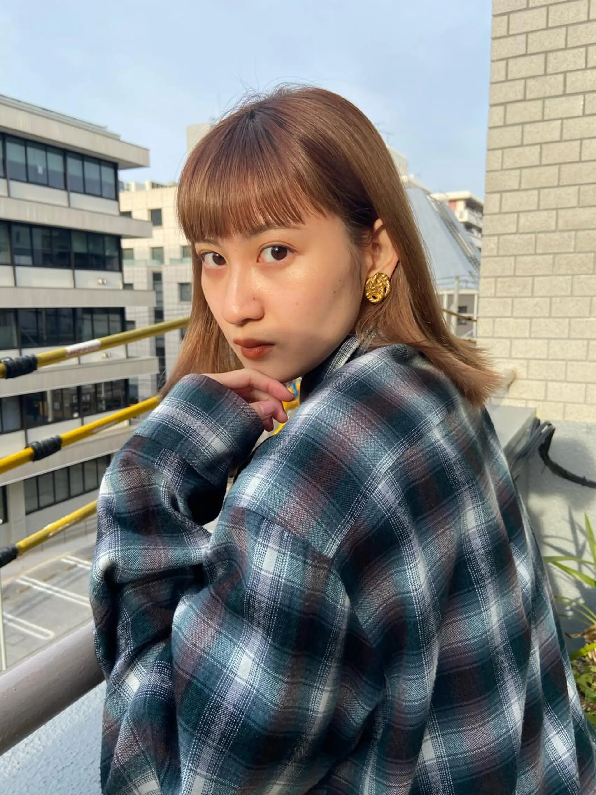 ミディアム 松尾太樹 【pia】福岡美容室のヘアスタイル