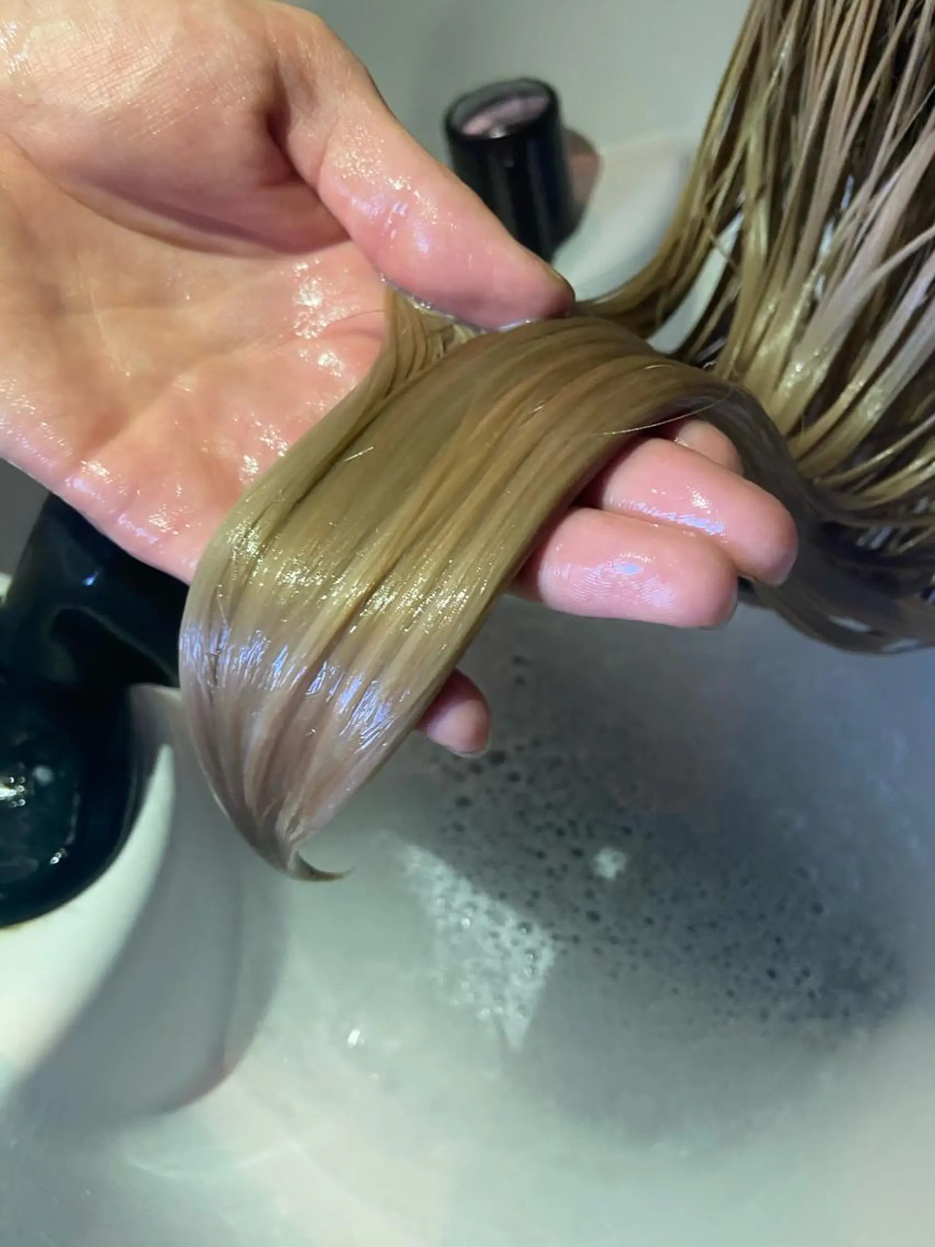 ミディアム カラー ヘアアレンジ トリートメント カット ヘッドスパ ✨髪質改善/透明感✨ 西野　陽のヘアスタイル