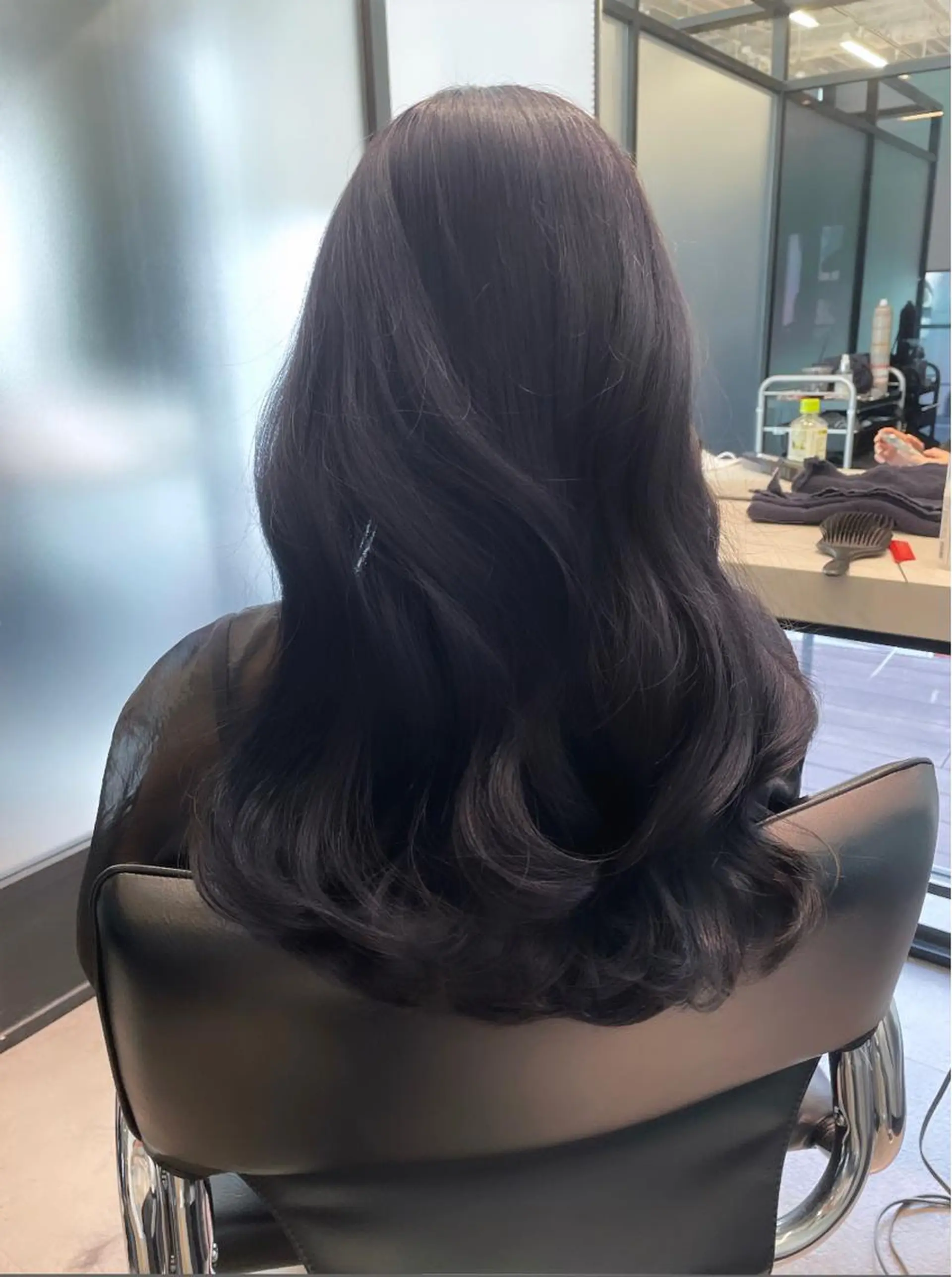 セミロング カラー INTRO.by Fi-Ne所属・韓国ヘア 店長NEGIのヘアスタイル