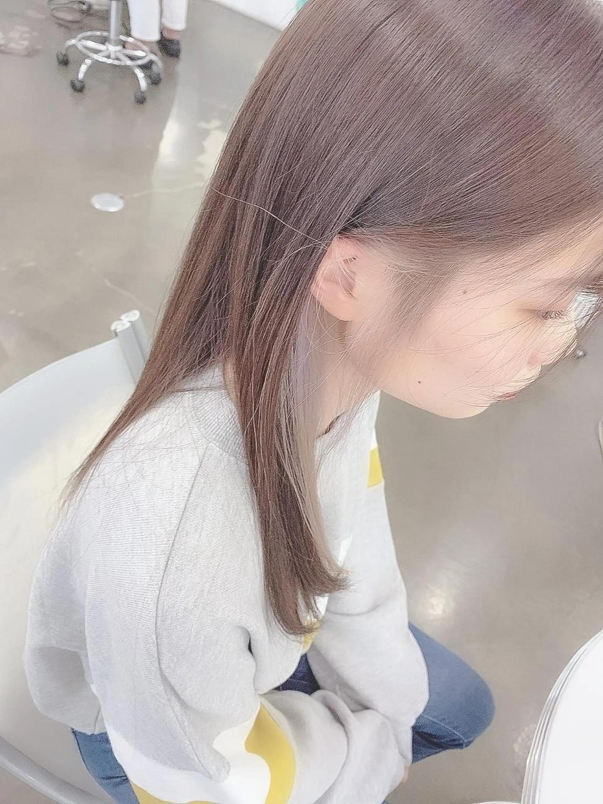 ロング カラー インナーカラー UP-PU ART  HAIRのヘアスタイル