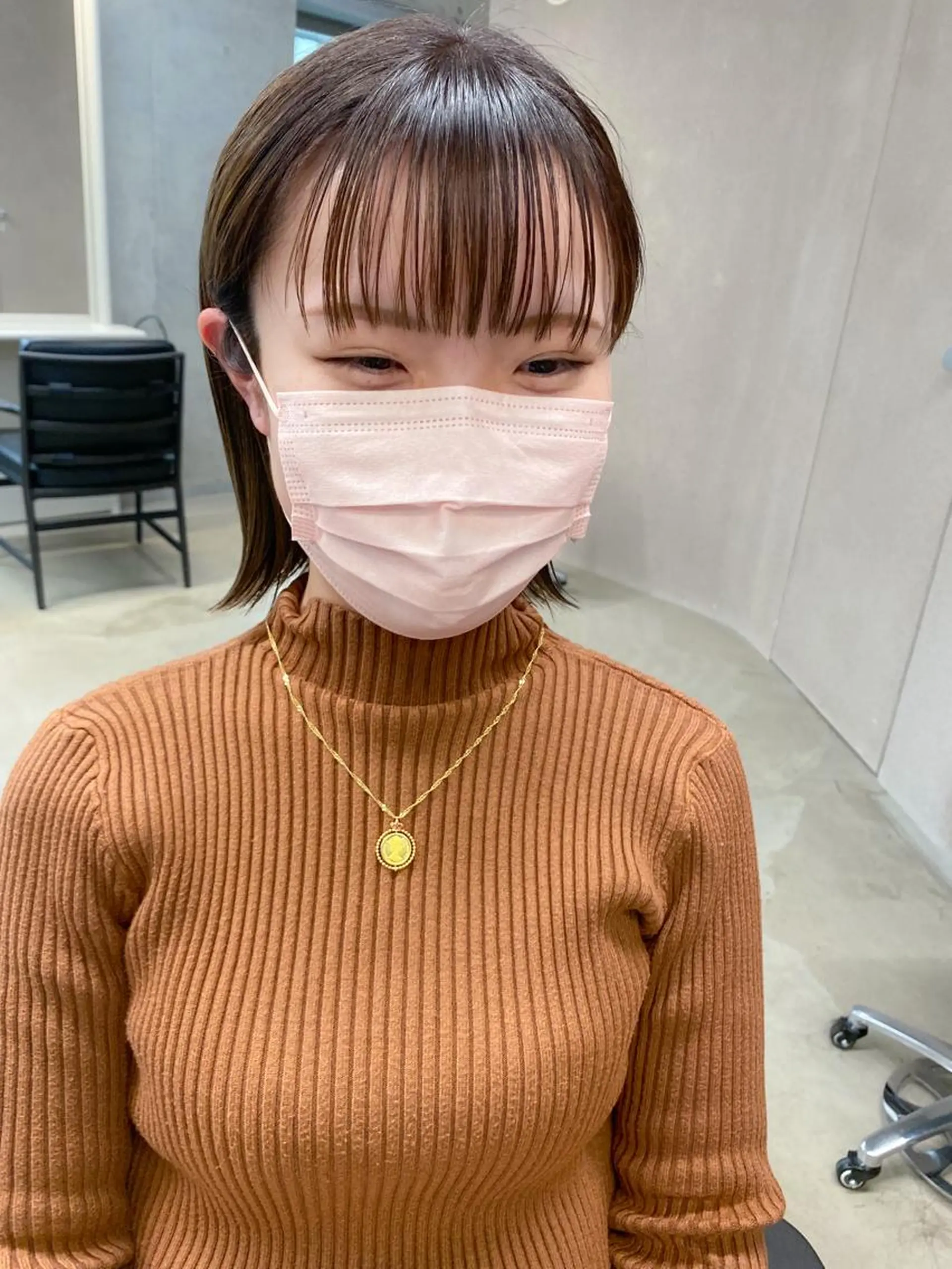 ショート カラー アイブロウ シースルーバング 渋谷パーソナルカラー 診断🌈✨井上のその他イメージ