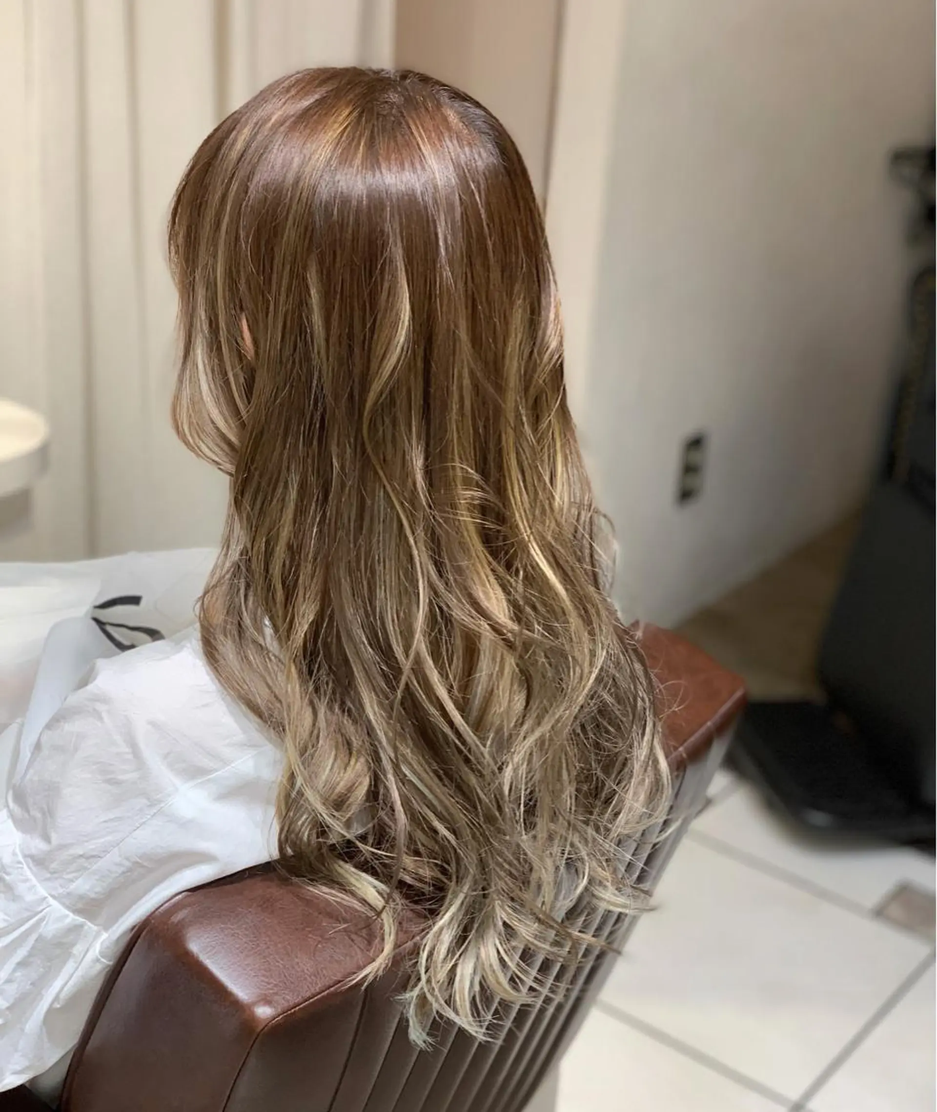 ロング カラー ヘアアレンジ 佐渡 慎吾のヘアスタイル