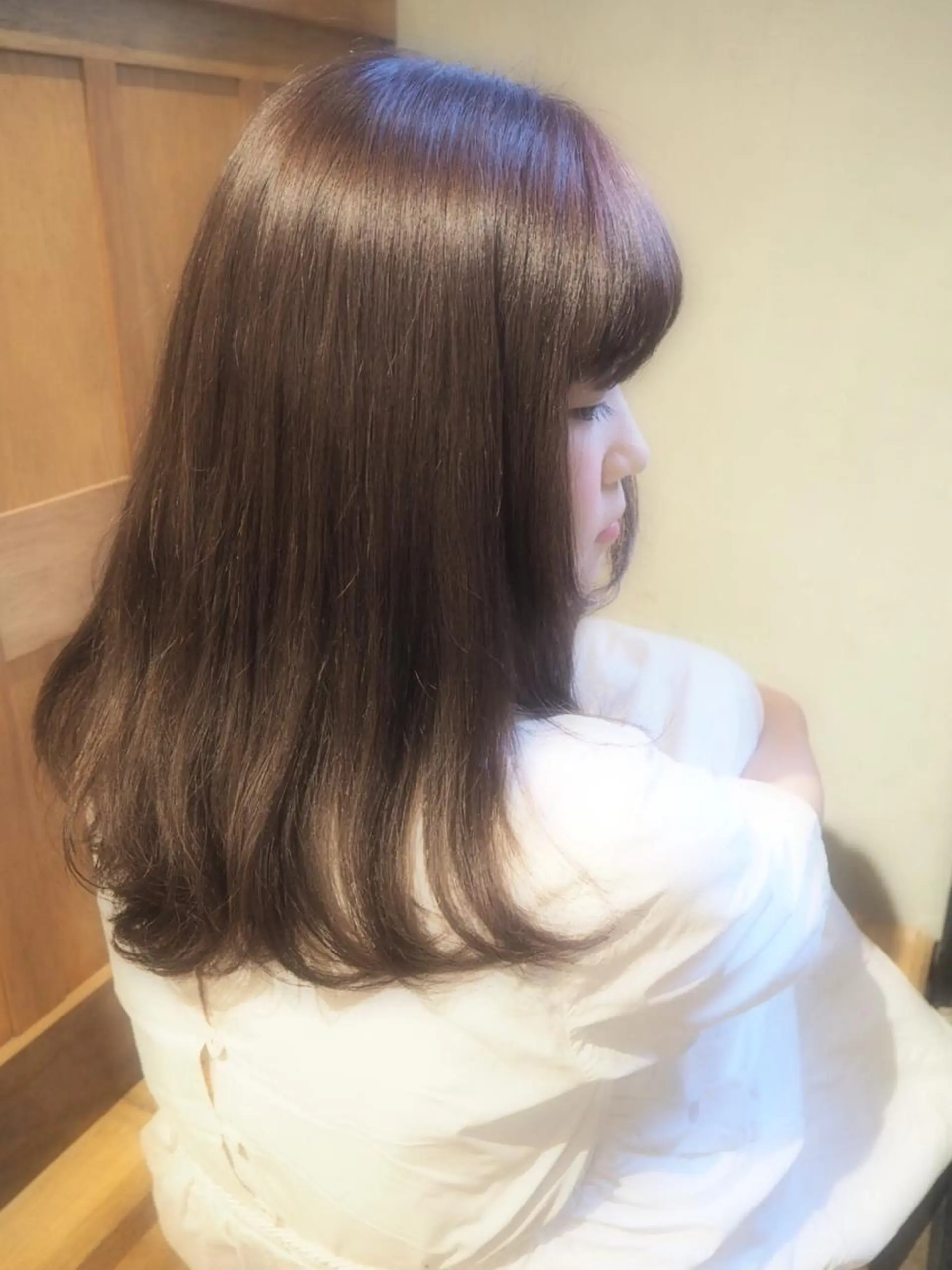 ミディアム カラー GO TODAY  SHAIRE SALON所属・ショート/ボブ✂︎ 三田さやかのヘアスタイル