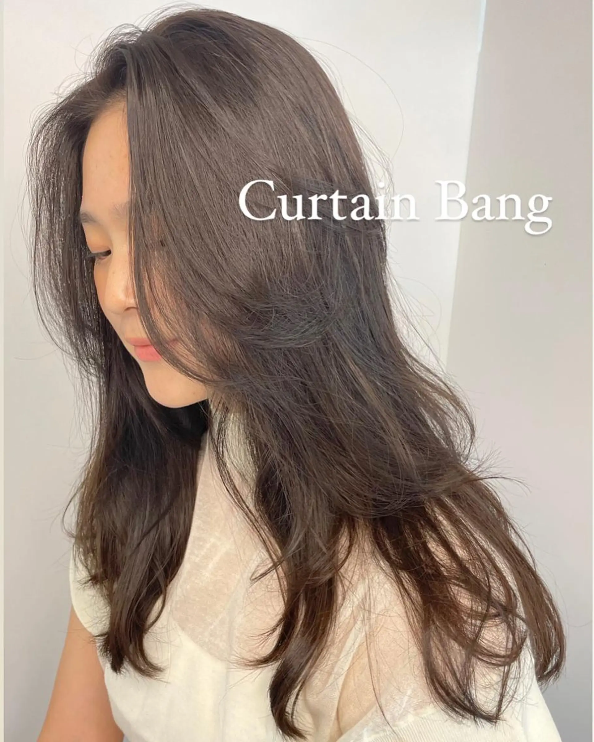 ロング カラー カット LANVERY所属・うる艶ヘア💐 艶ハイトーン💐彩夏のヘアスタイル