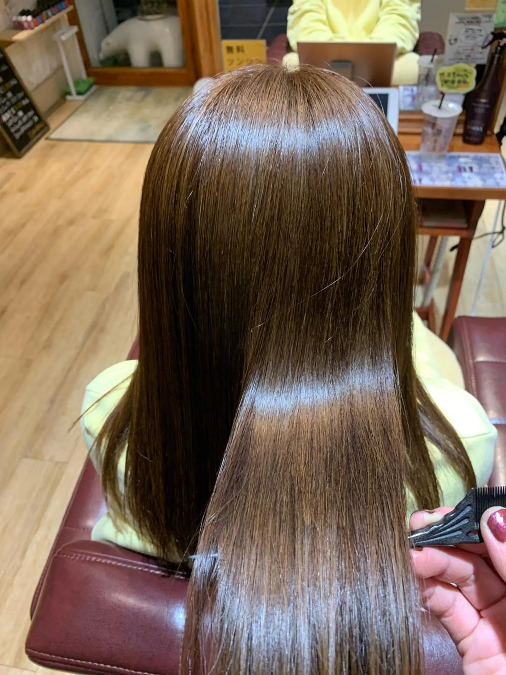 セミロング カラー I-CON所属・髪質改善/美髪のプ口 中島みきのヘアスタイル