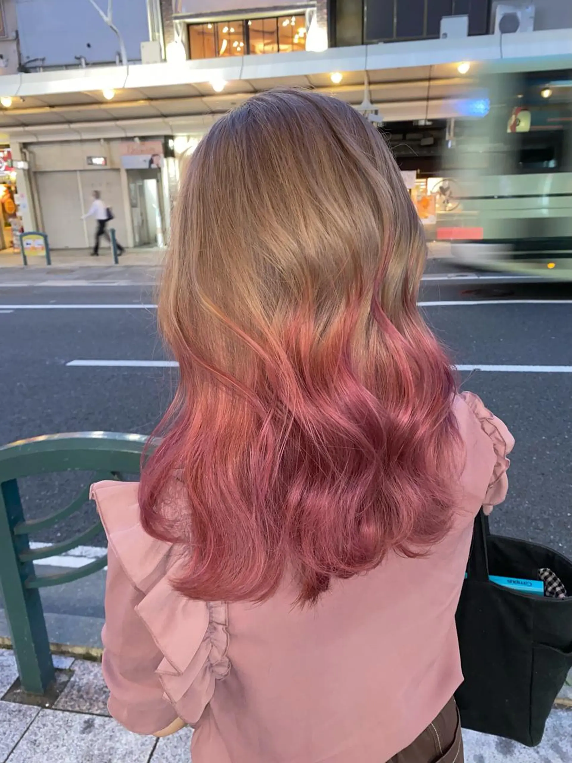 セミロング ヘアカラー ブリーチ特化美容室 ☆selene☆のヘアスタイル