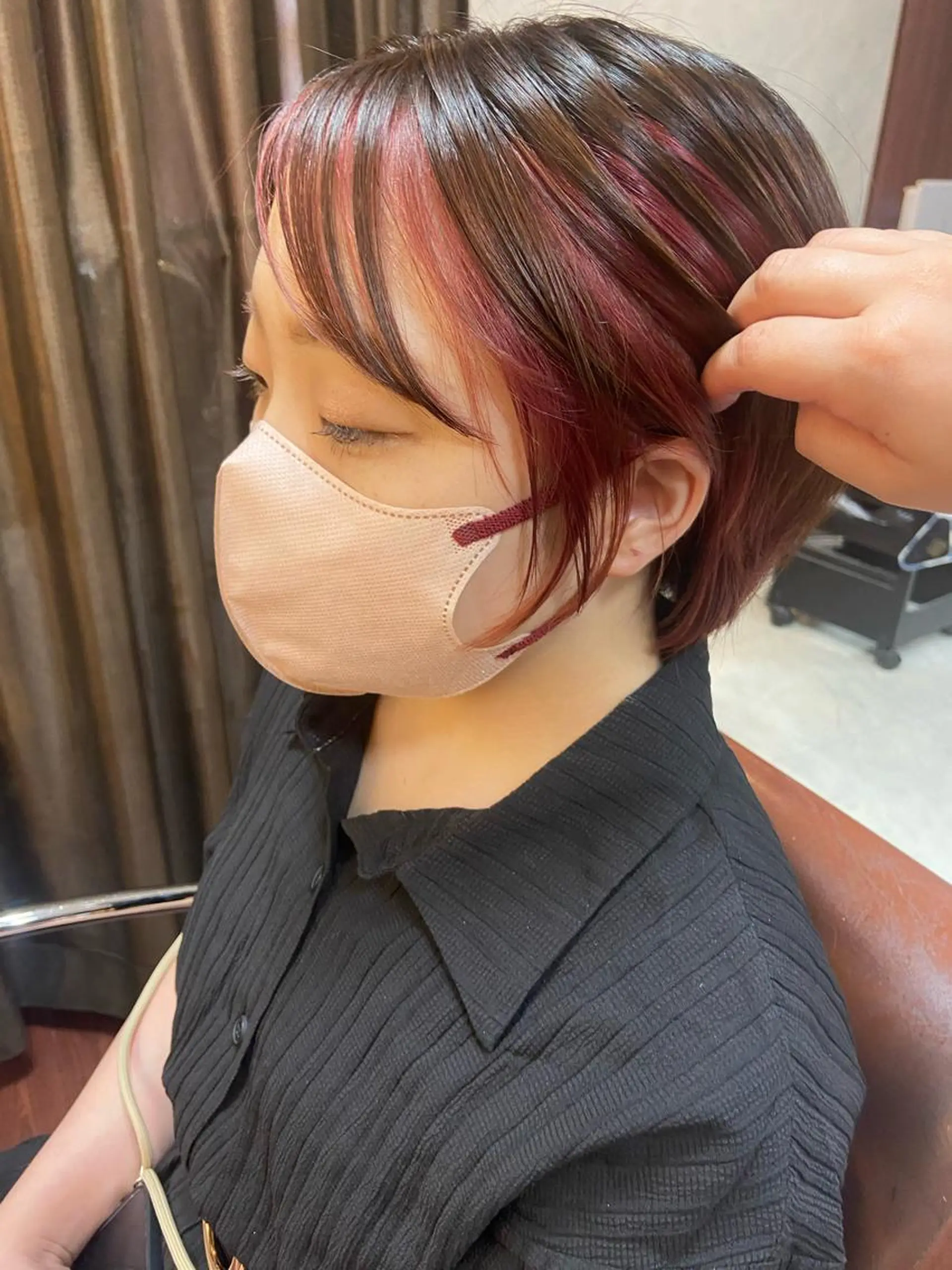 ショート 瀧下 唯のヘアスタイル