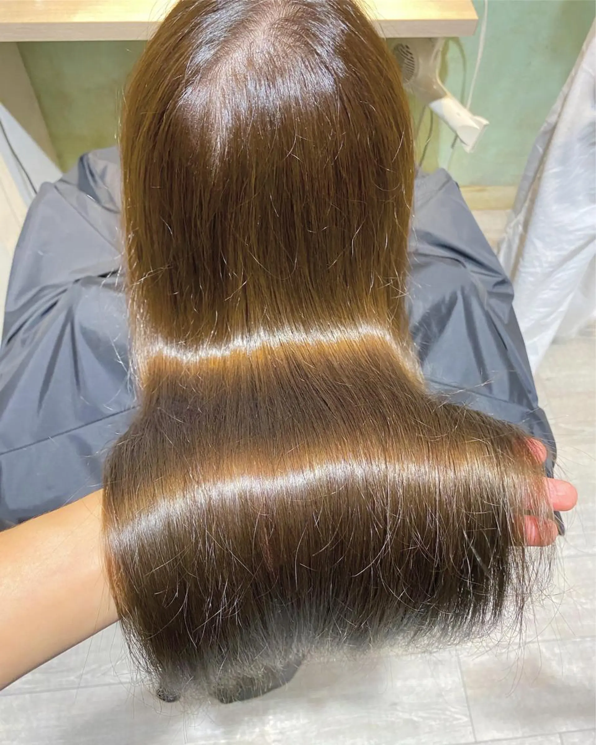 ロング カット 縮毛矯正 トリートメント Lutia所属・Lutia  チノ リキマル🍀のヘアスタイル