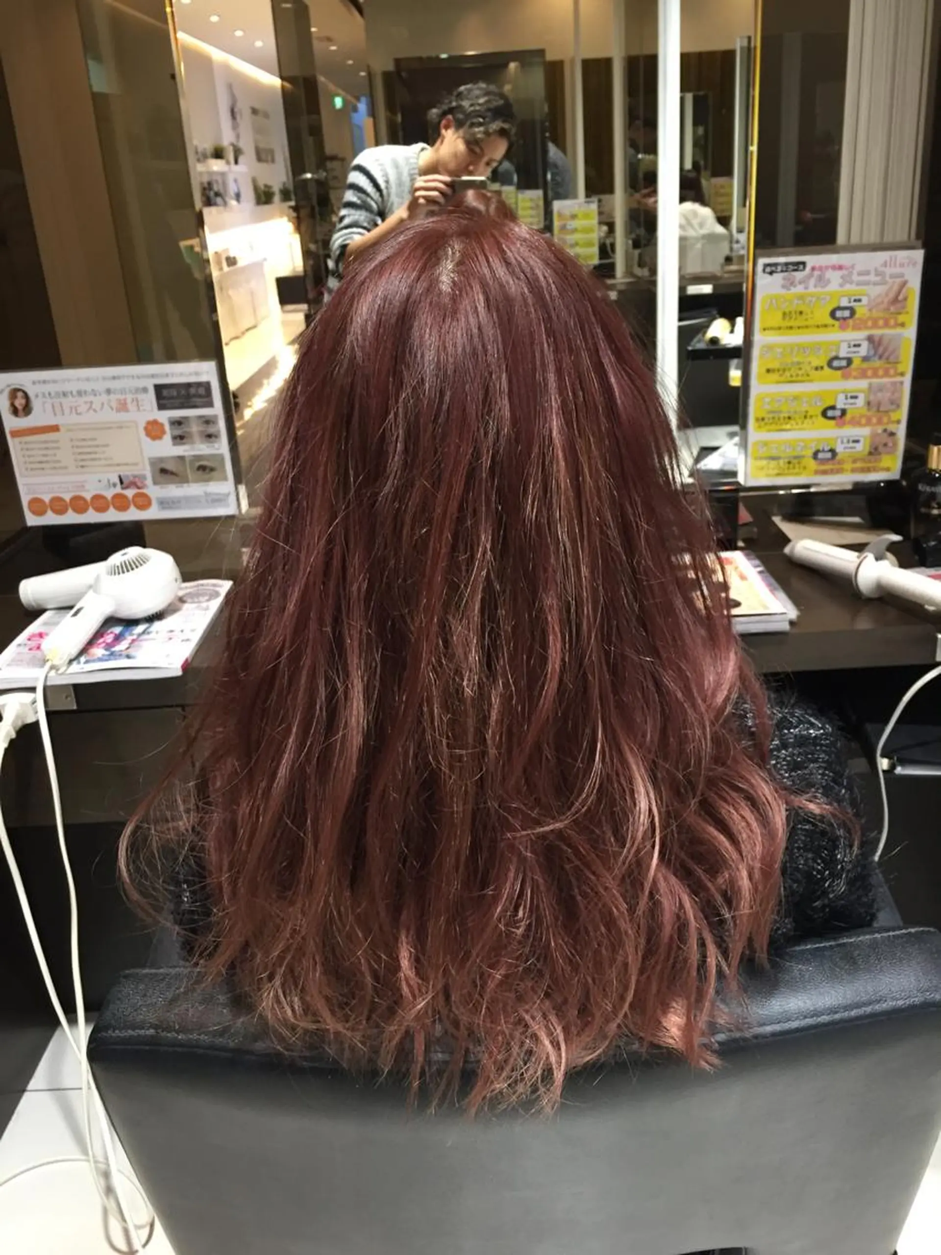 ロング カラー ピンクカラー Men's BIRTH by happiness 梅田中崎町店所属・メンズ特化美容師 カラー専門ぺーターのヘアスタイル