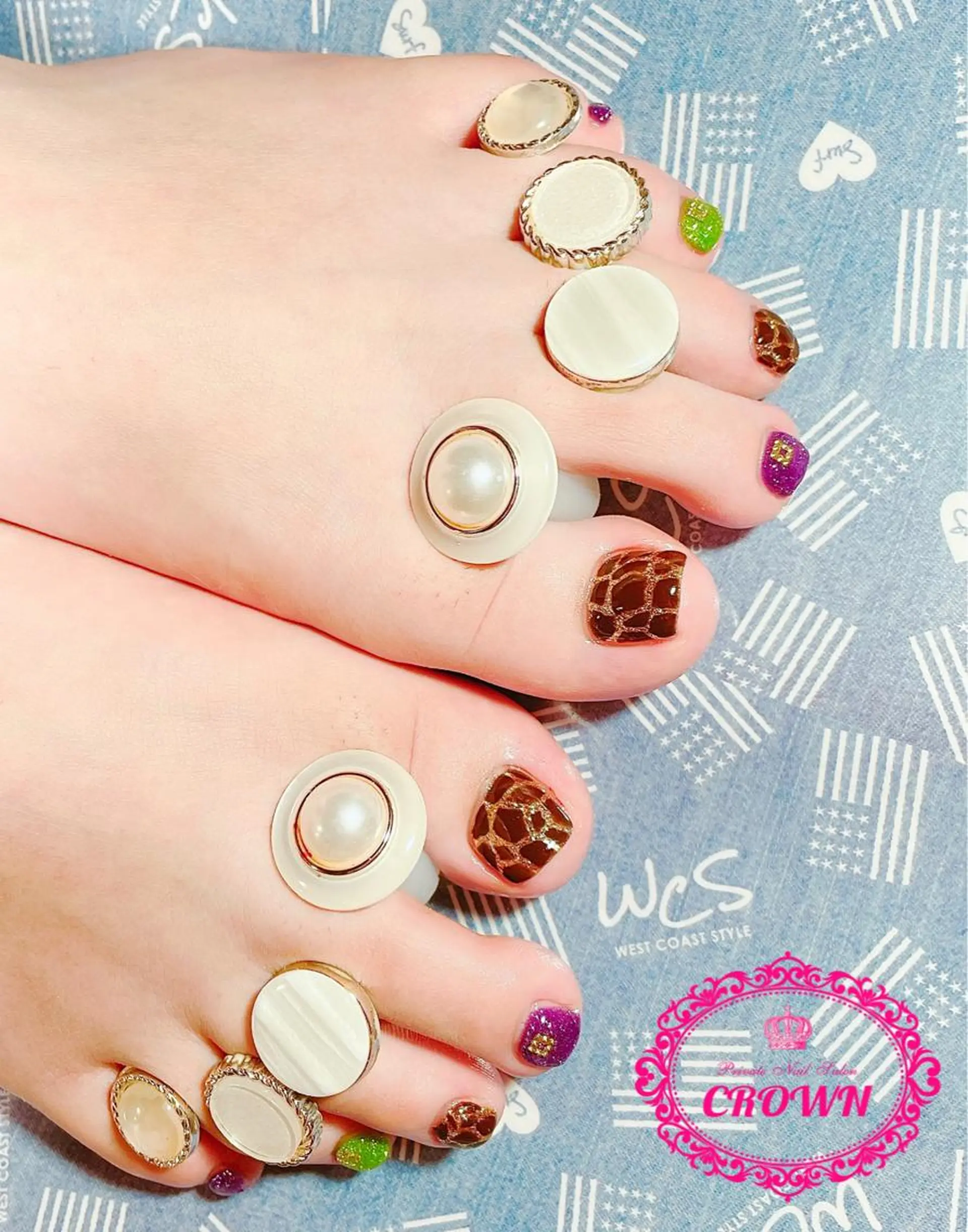 ネイル CROWN プライベートサロンのネイルデザイン