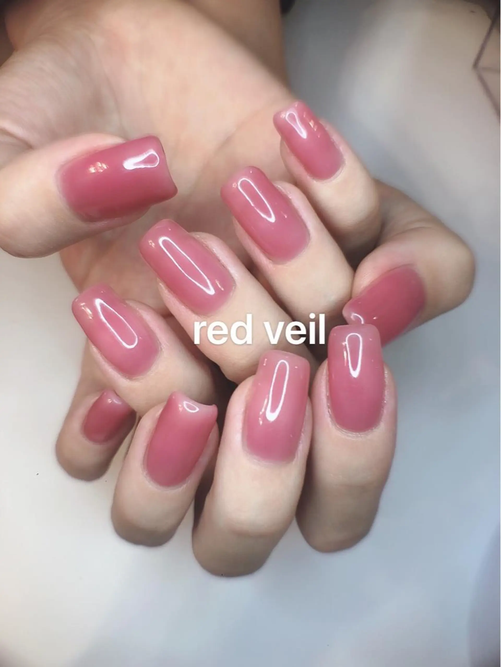 セミロング ネイル ハンドネイル 長さ出し専門 nynaのネイルデザイン