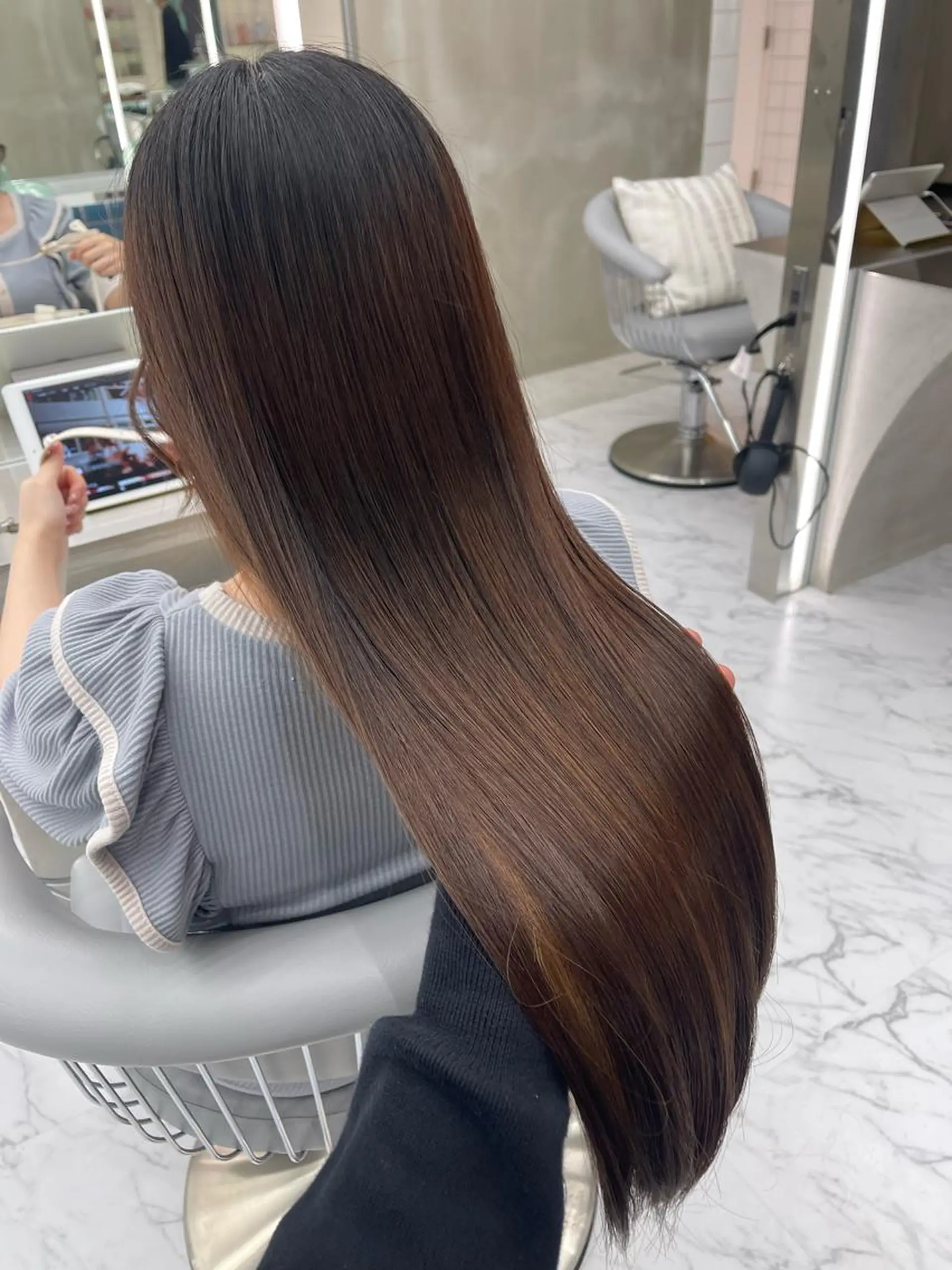 ロング HARUKI MINATO JAPAN　東京店所属・川田大輝 ナチュラル モード/表参道のヘアスタイル