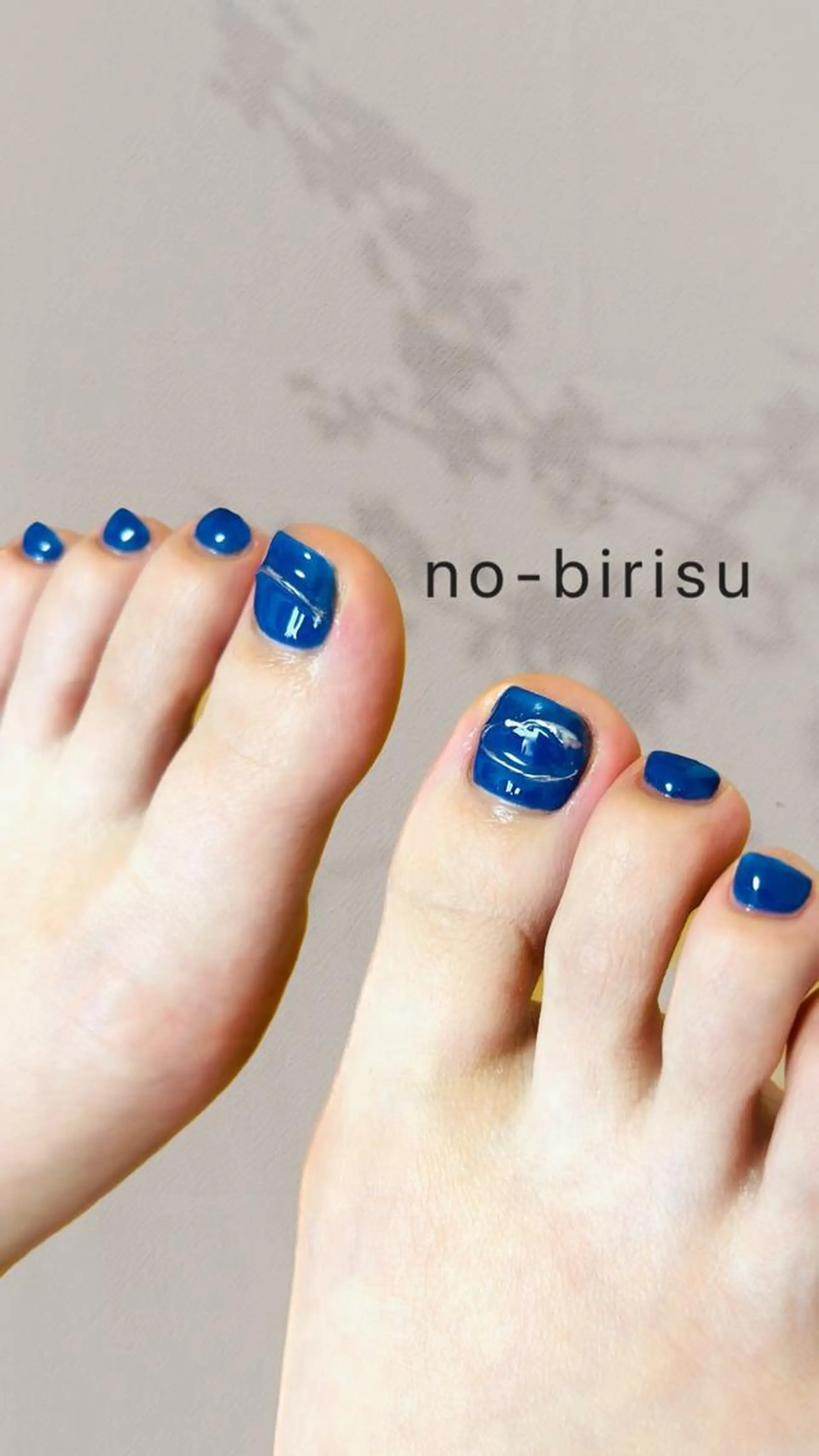ネイル フットネイル no-birisu nailのネイルデザイン