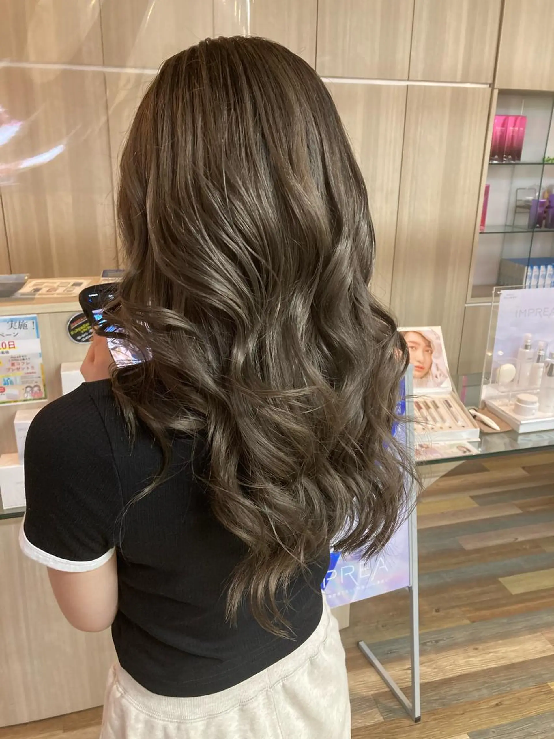 ロング カラー カット ヘアカラー トリートメント ヘアセット ✂️似合わせの魔術師 石田一樹✂️のヘアスタイル