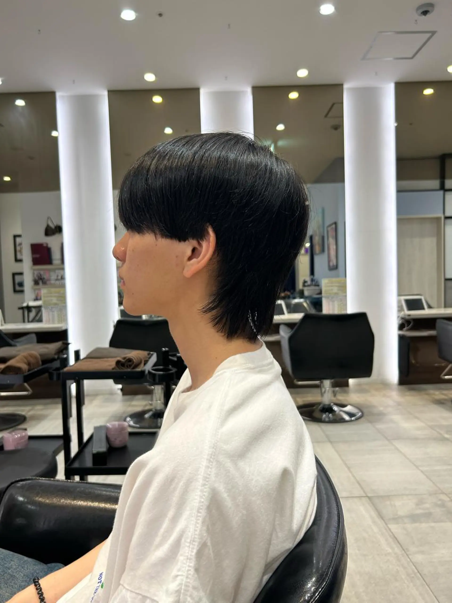 メンズ 立川/ハイトーン/ 髪質改善/田中柚のヘアスタイル