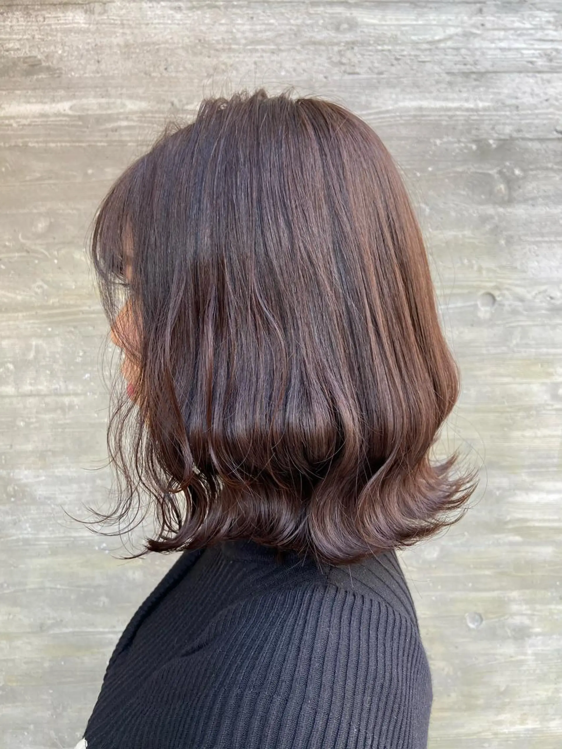 セミロング 暗髪/艶髪/Ono .のヘアスタイル