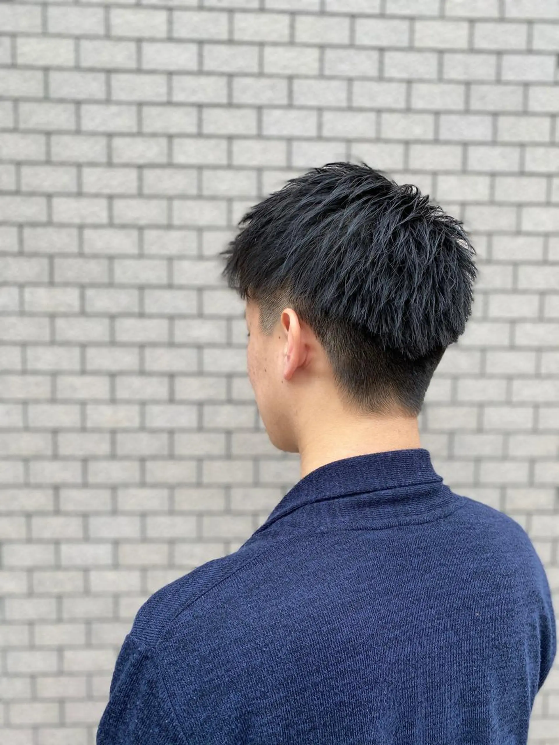 ショート メンズ フェードカット 岡本 拓朗のヘアスタイル