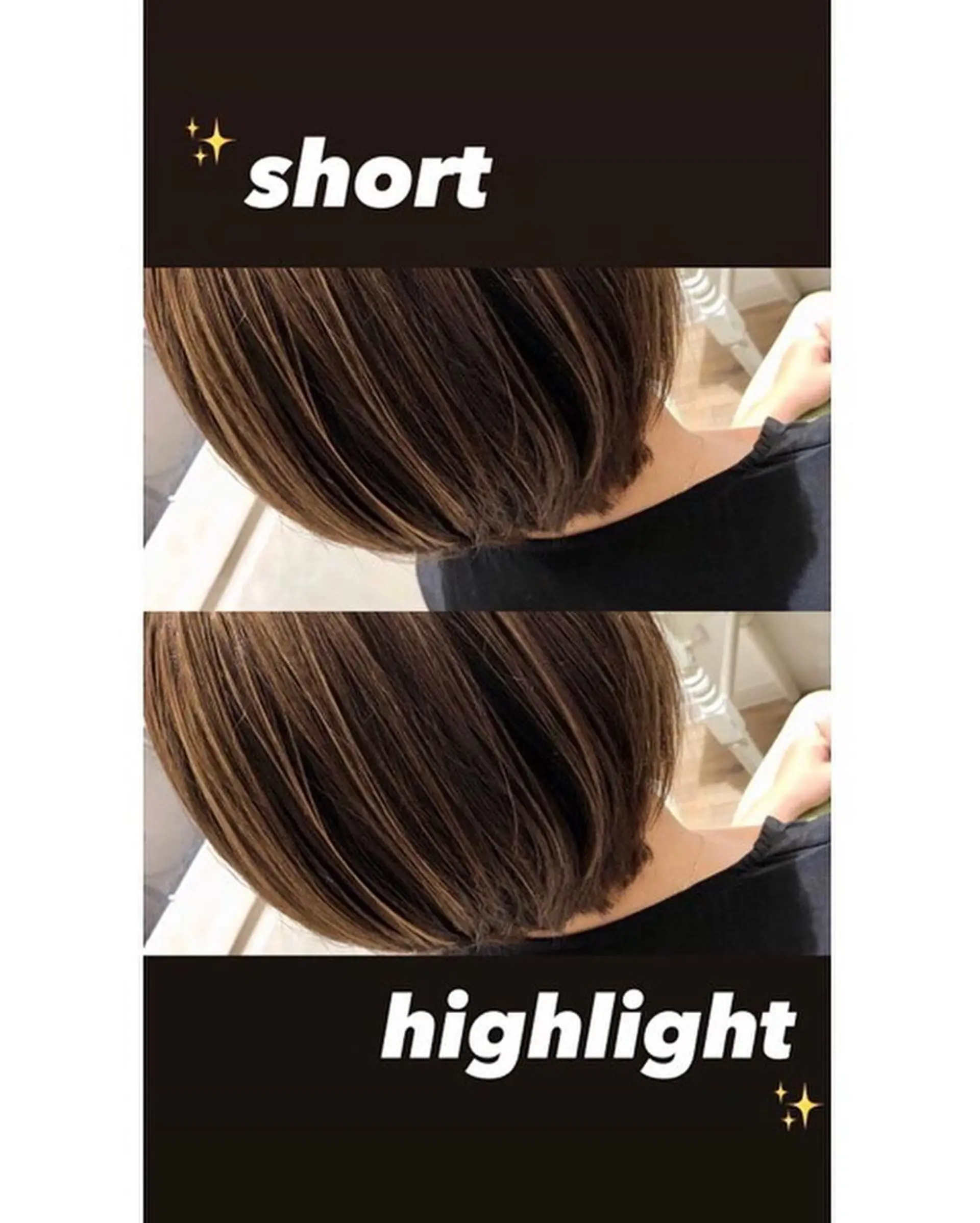 ミディアム カラー ハイライトカラー ハイライト -5歳大人ﾊｲﾗｲﾄ ✨津嘉山のヘアスタイル