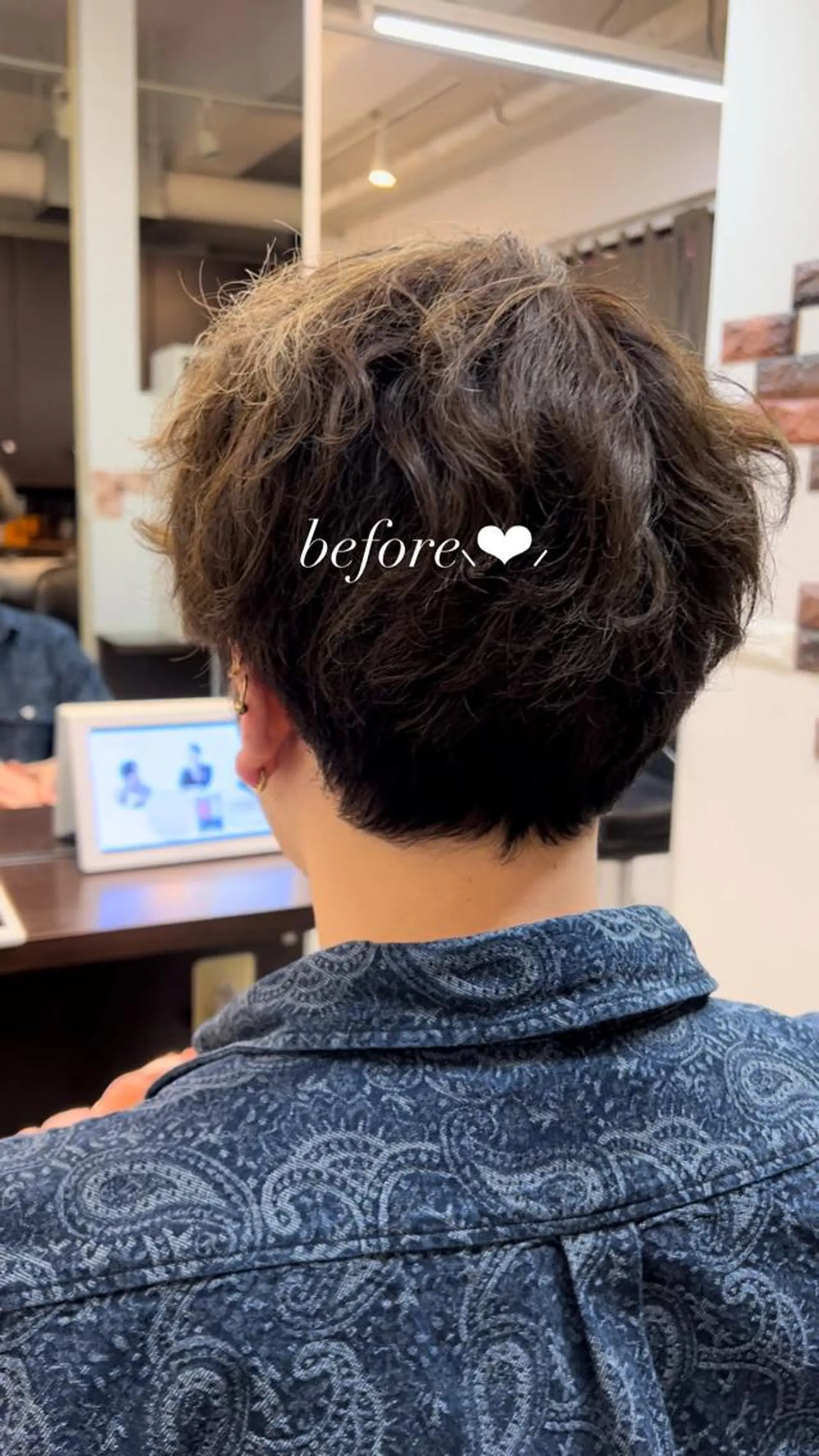 メンズ 大人女性ぼかし メンズ強化🦙平作のヘアスタイル