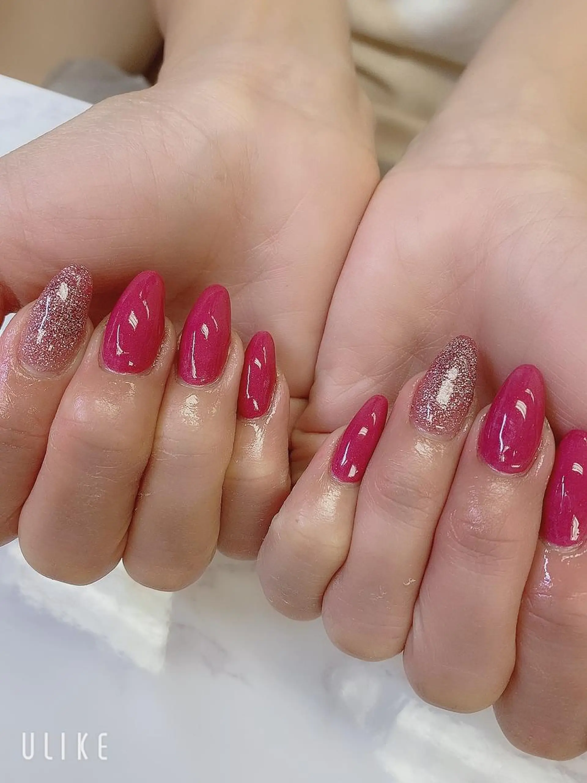 ミディアム ハンドネイル JNA認定講師🌸 RIEのネイルデザイン