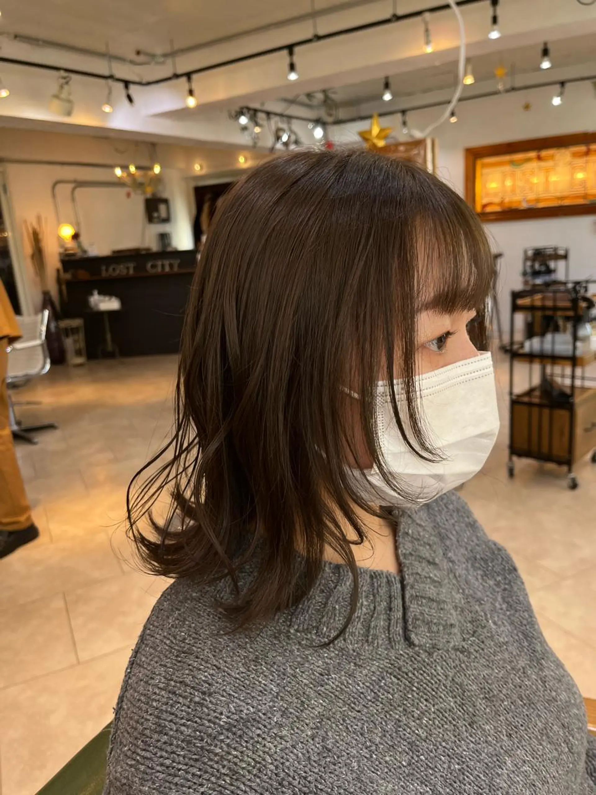 ミディアム 💛ハイトーン💛 りむのヘアスタイル