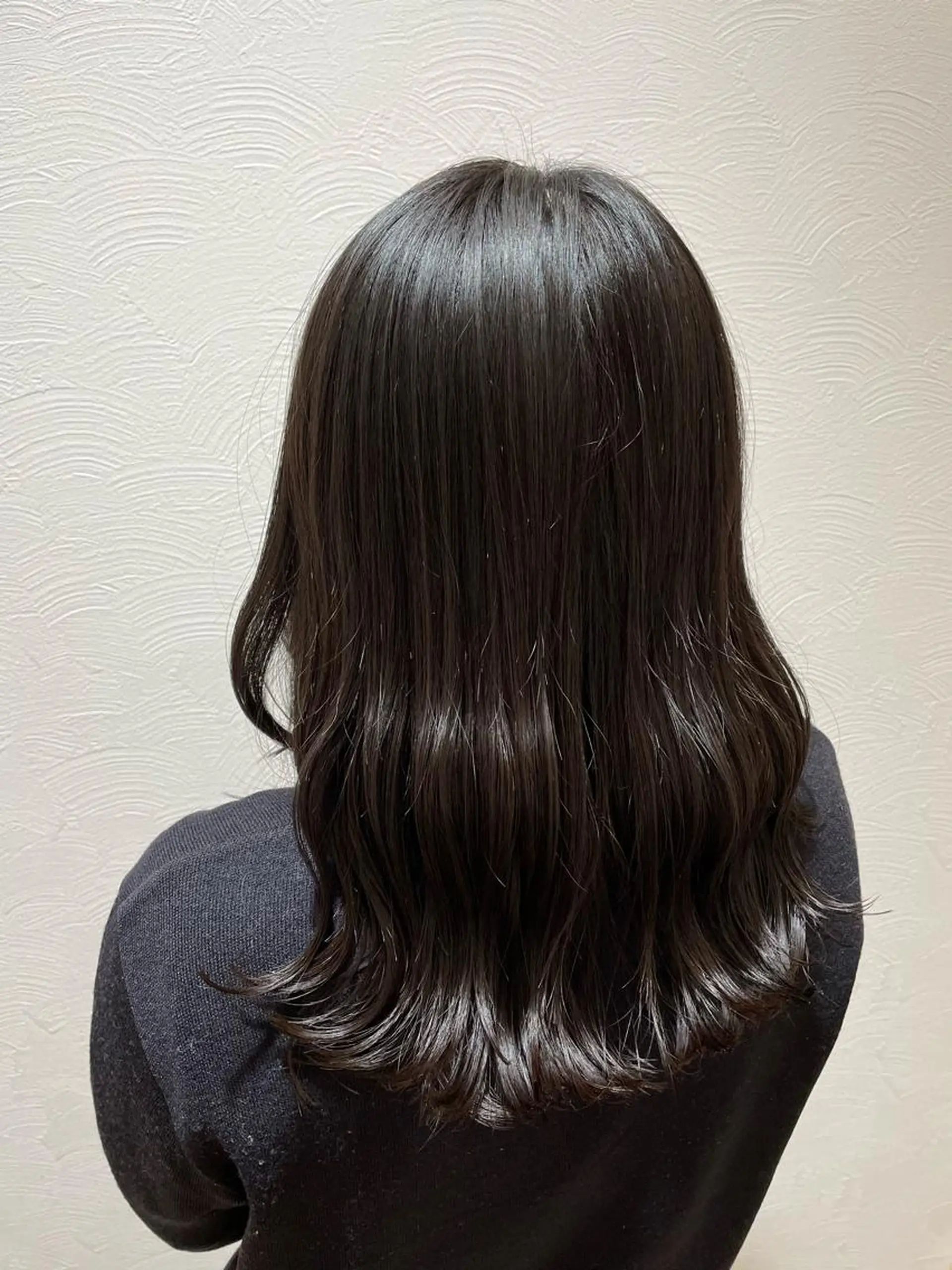 セミロング 齋藤 未夢のヘアスタイル