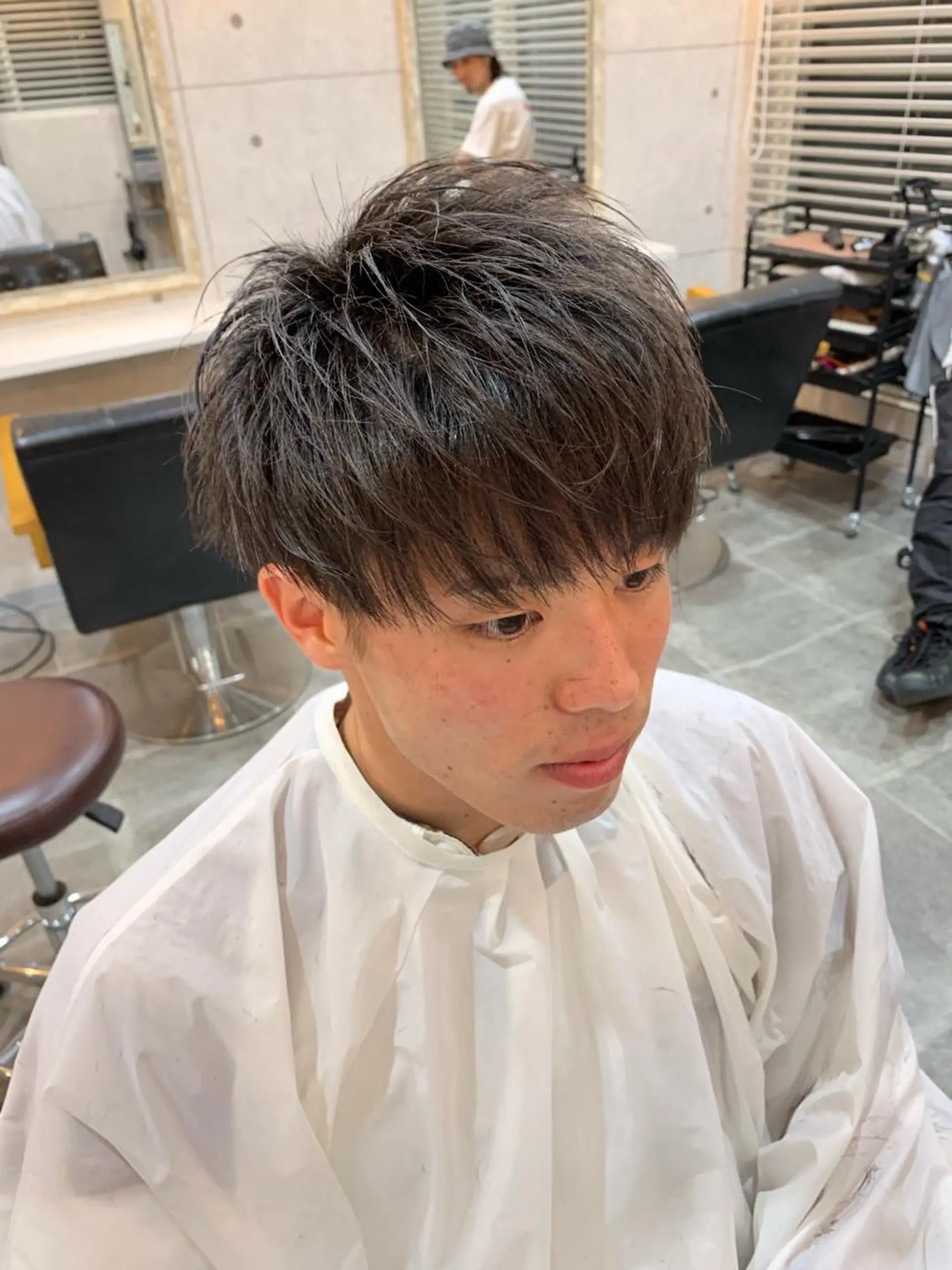 メンズ マッシュ FLAVA所属・佐藤 智弘のヘアスタイル