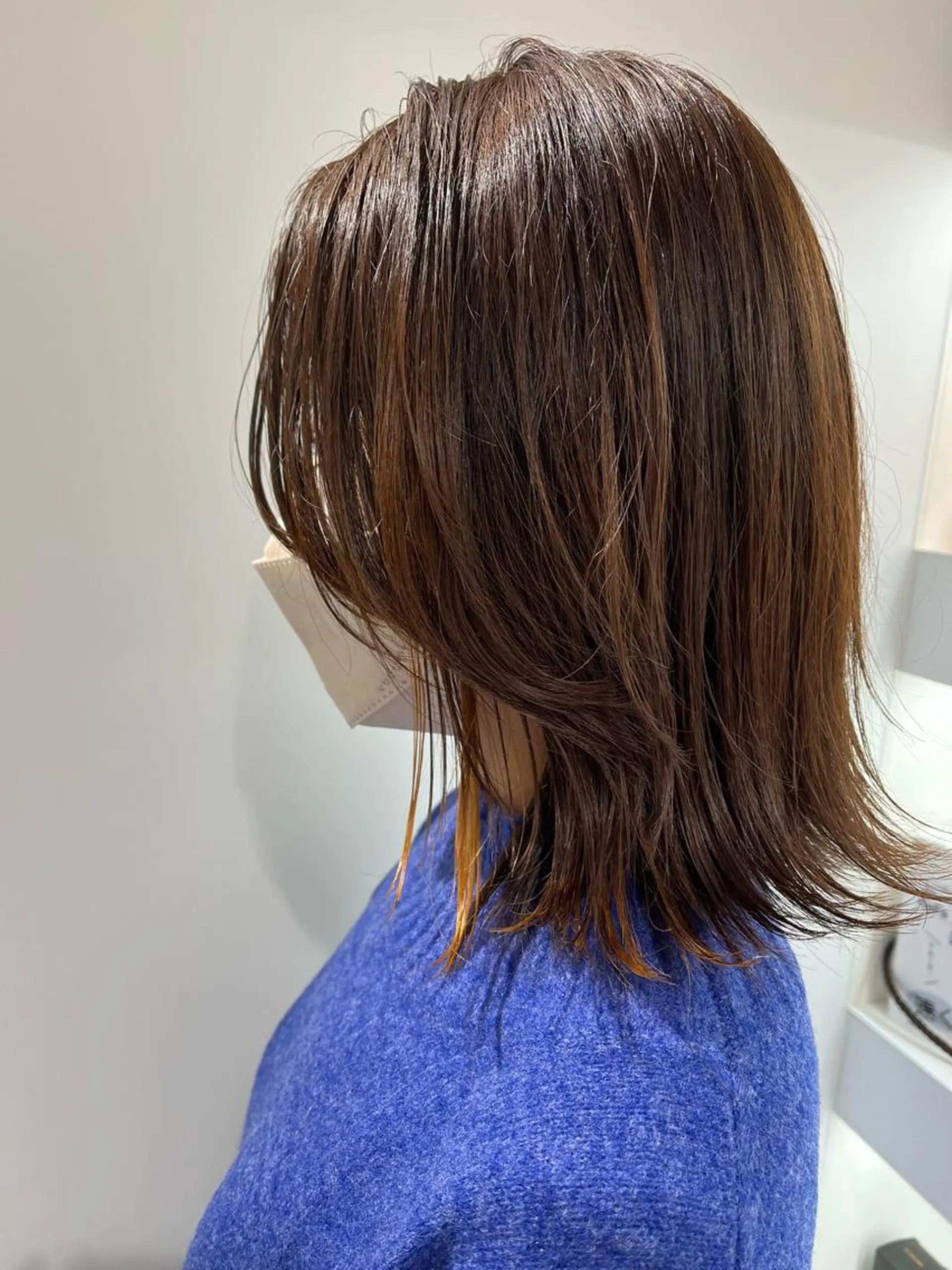 ミディアム カラー Bellpo所属・磯山 直貴のヘアスタイル