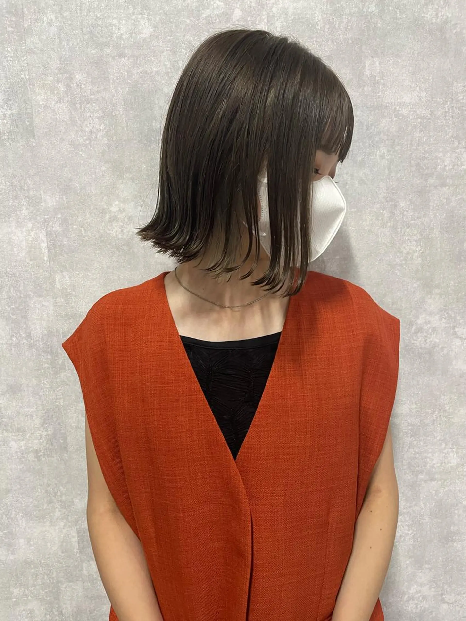 ショート 切りっぱなしボブ ショートボブ ハンサムショート 丸みショート アッシュ カット ヘアカラー トリートメント C’LD hair  produce /シールドヘア所属・モテ髪/ボブ/ショー ト/アダチフウトのヘアスタイル