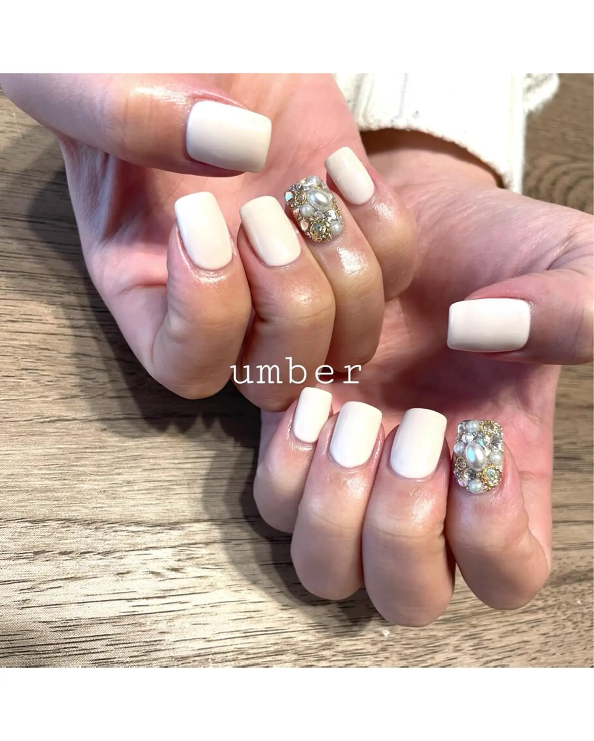 ネイル クリアネイル フラッシュネイル フットネイル フレンチネイル マグネットネイル ハンドネイル umber 三茶1分のネイルデザイン