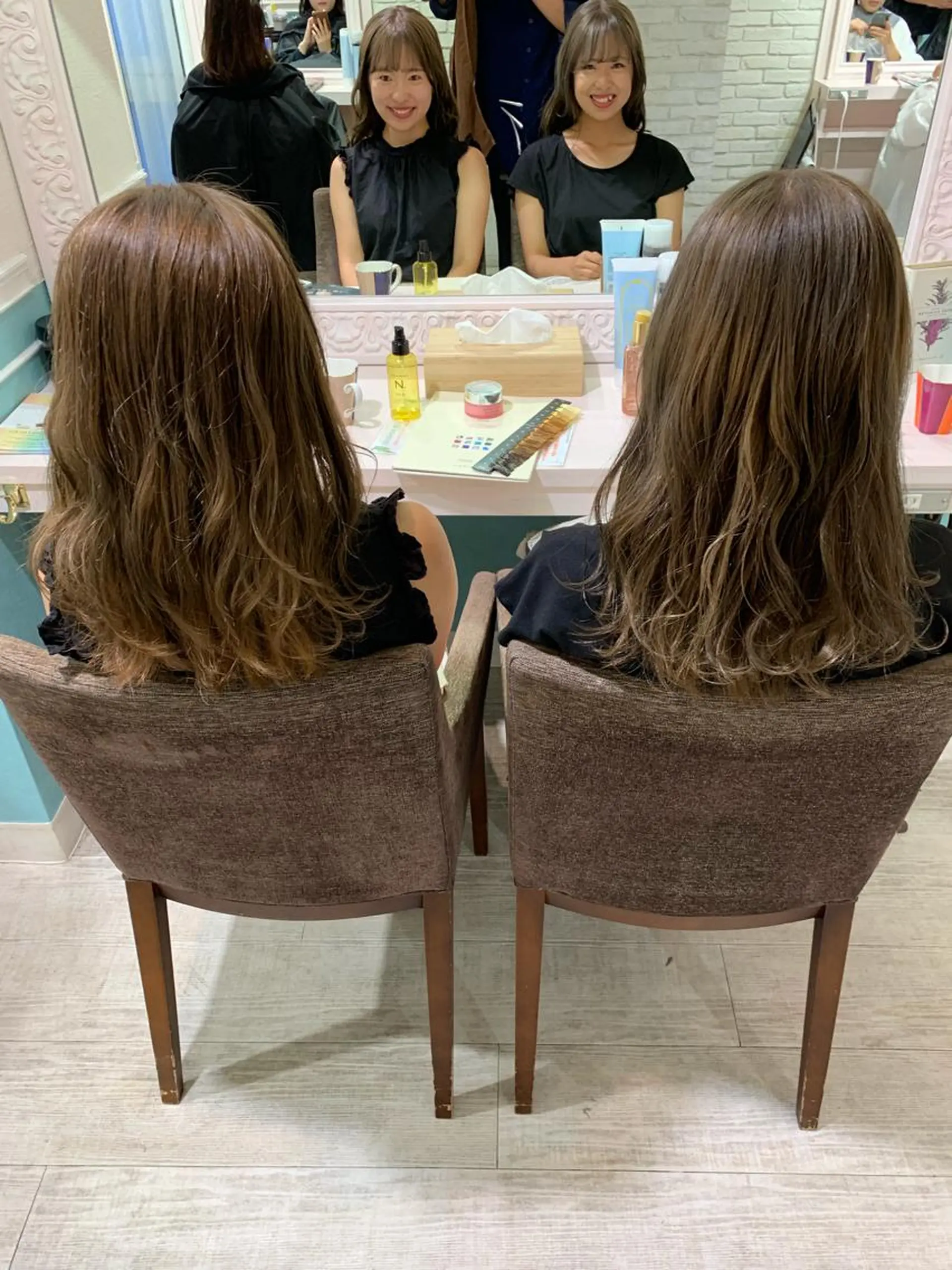 ロング カラー パーマ ヘアアレンジ ヘアカラー トリートメント ヘアセット レイヤー＆カラー 人気美容師倉崎涼のヘアスタイル