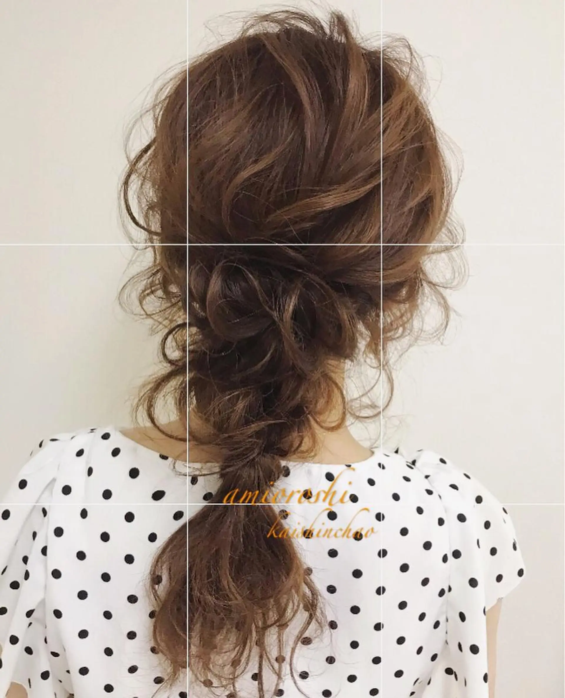 セミロング パーマ ヘアアレンジ ネイル マツエク・マツパ backstage.AZ所属・吉川 宙翔のヘアスタイル