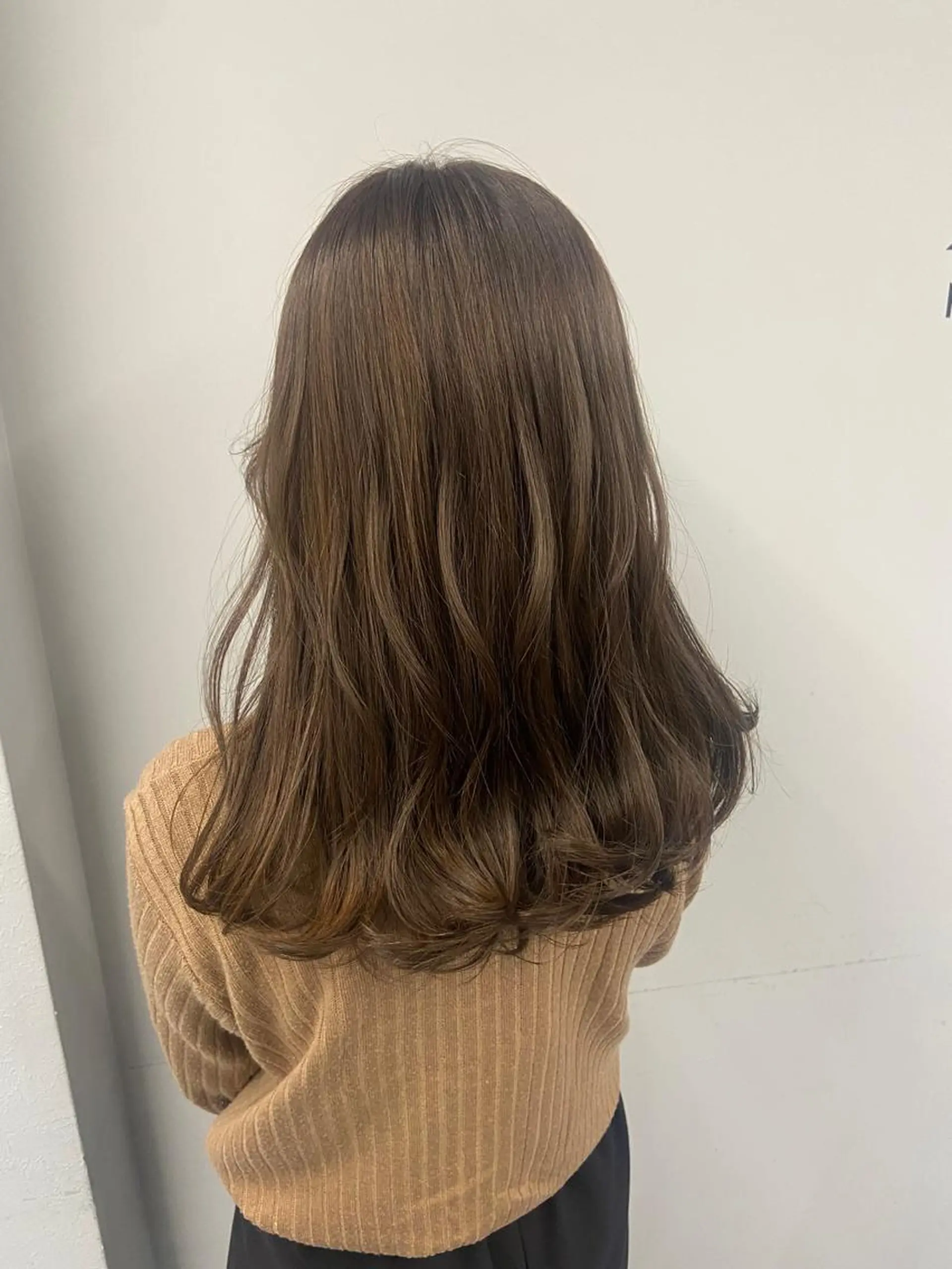 ロング カラー カット ヘアカラー トリートメント natsumi / N°ariaのヘアスタイル