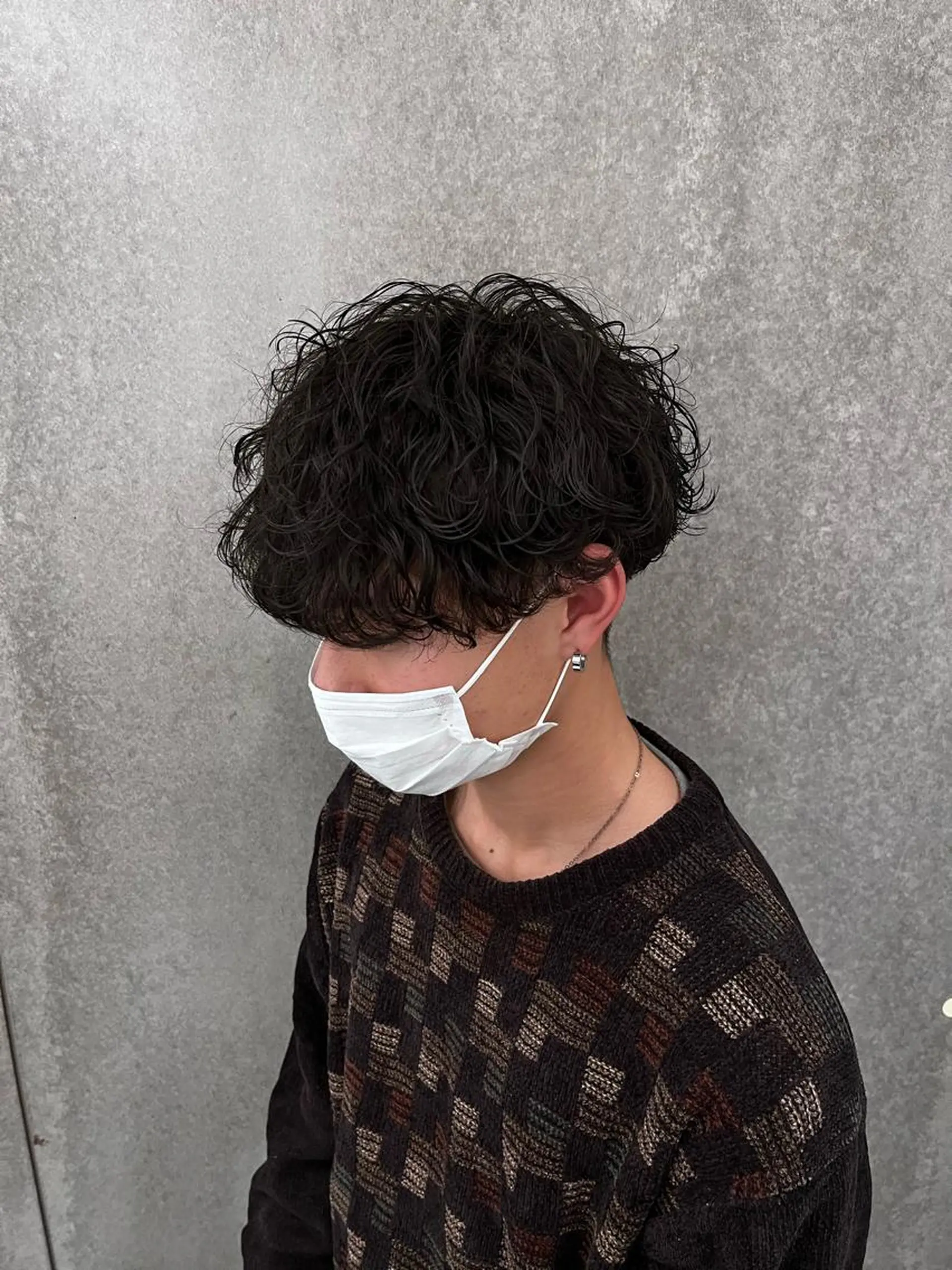 ショート パーマ メンズ カット パーマ WARREN・TRICOMI    NEW YORK所属・瀧野 翔吾【メンズ特化】のヘアスタイル