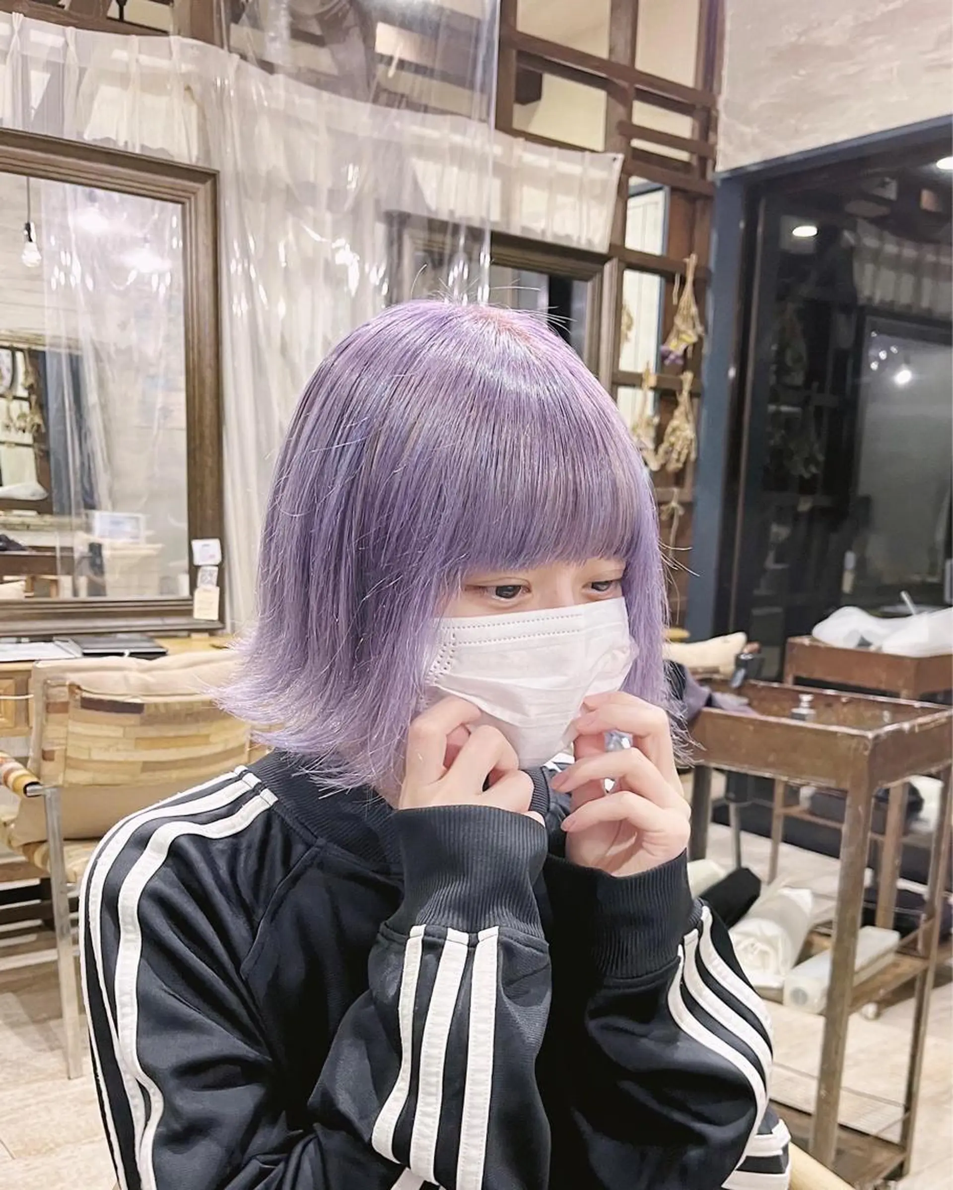 ショート カラー Cinq所属・ハイライト🌟/ ボブ/豊田のヘアスタイル