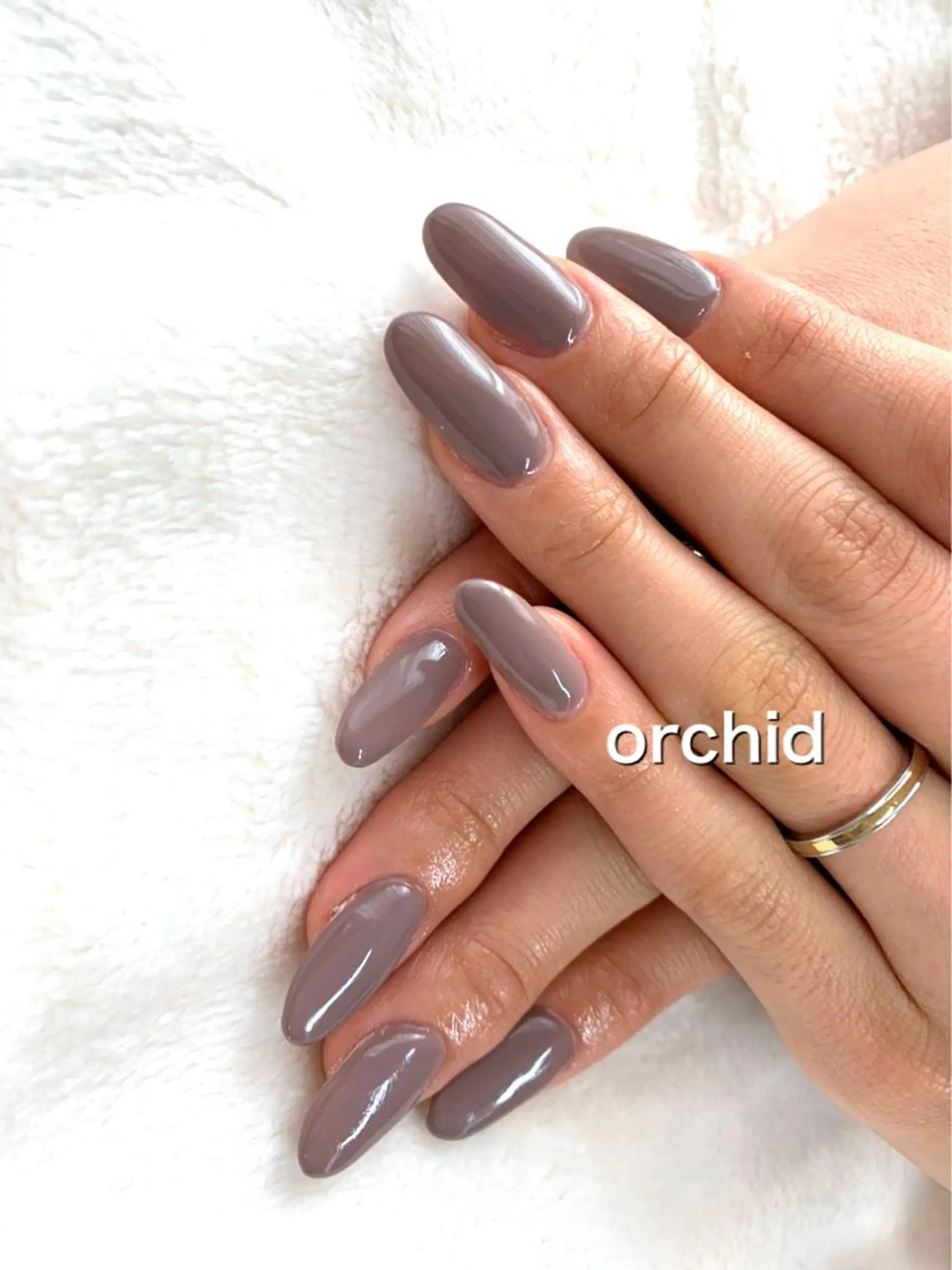ネイル ハンドネイル orchid ♡オーキッドのネイルデザイン