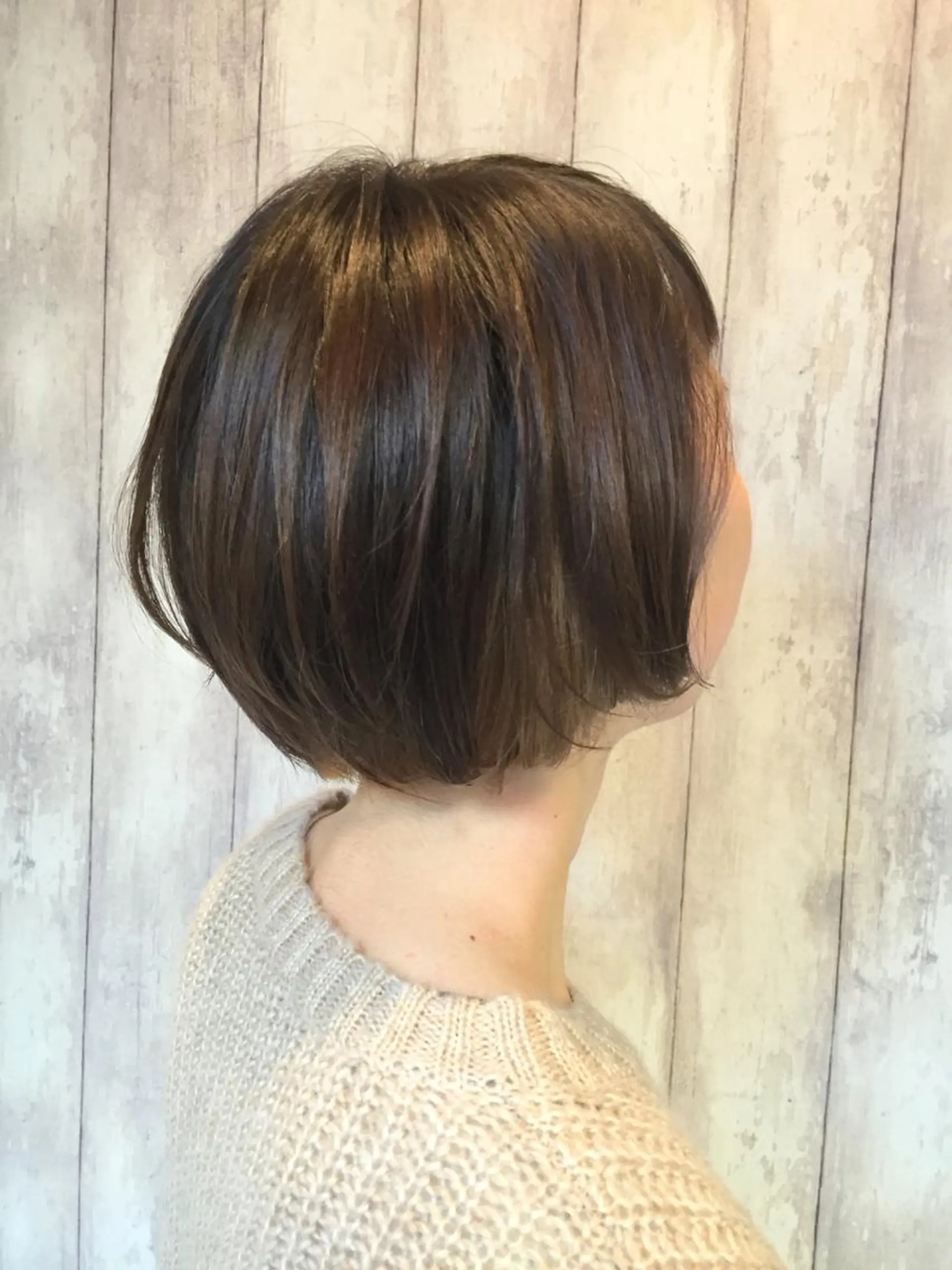 ショート ミディアム カラー アッシュ イルミナカラー インナーカラー 韓国ヘア✨グレージュ カラーasamiのヘアスタイル