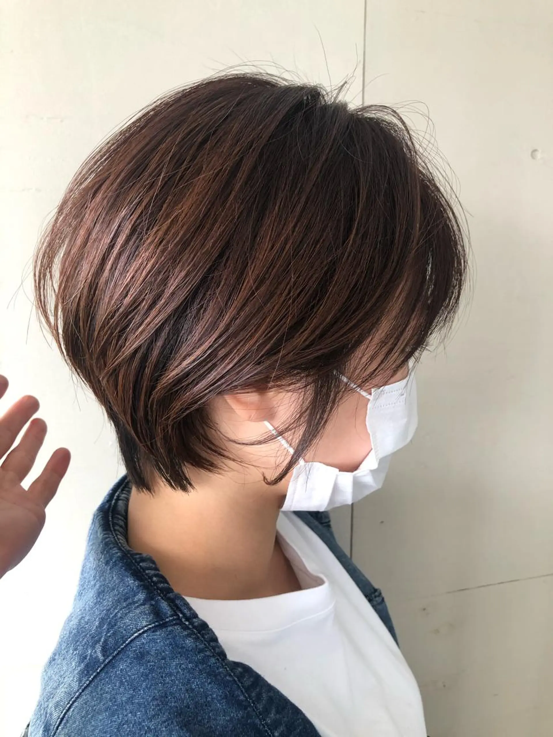 ショート カラー かわさき ともやのヘアスタイル
